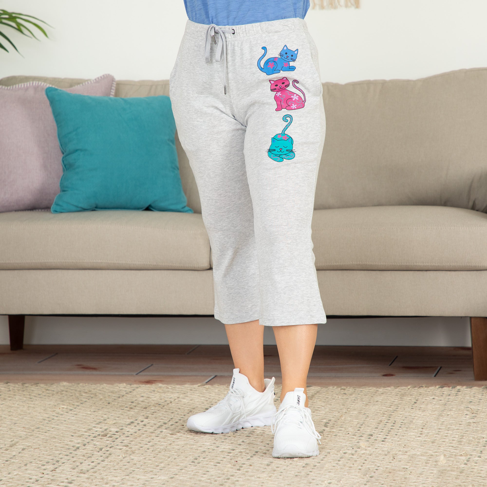 Ultimate Playful Animal Yoga Capri Pants - Upgrade Your Routine