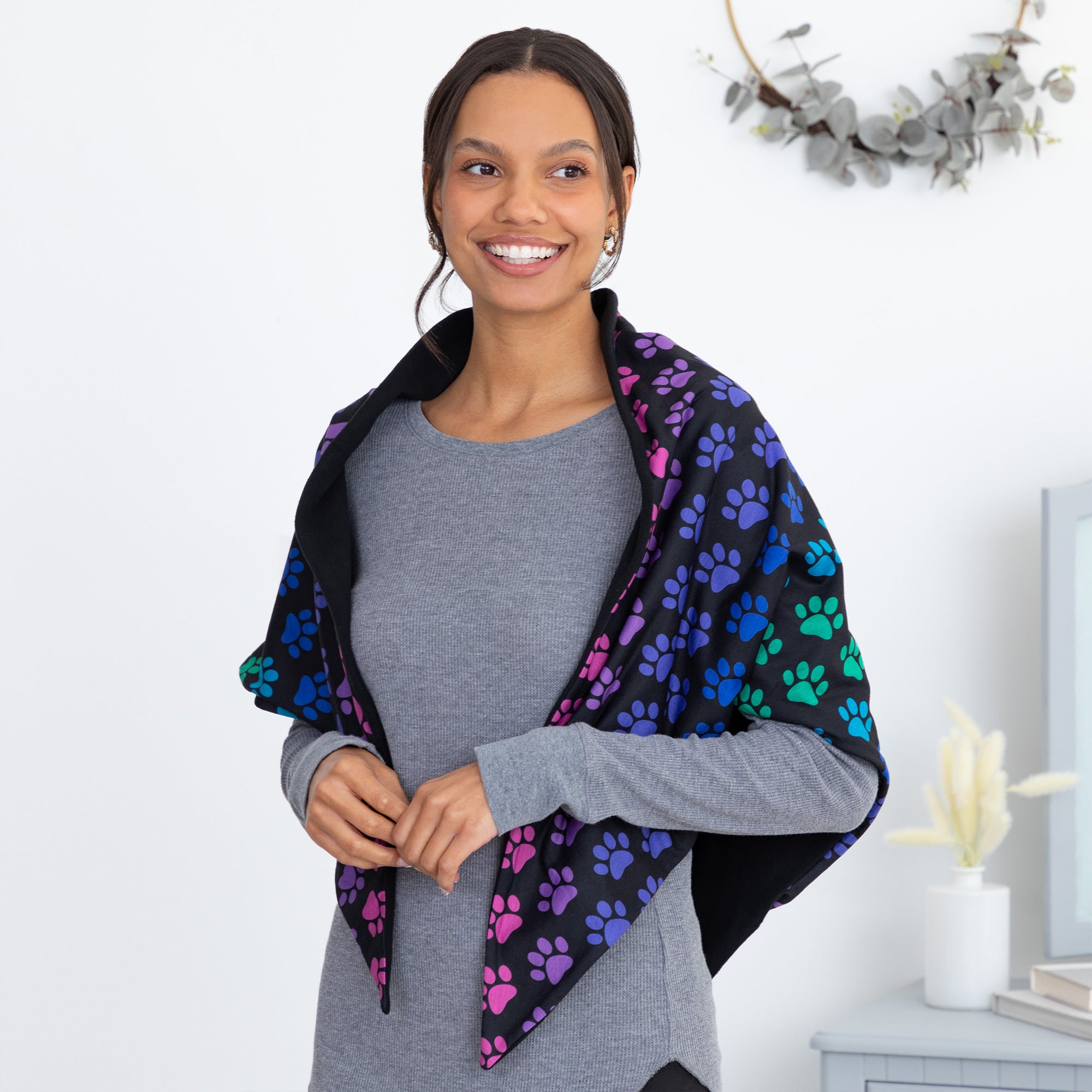 Ultimate Fleece-Lined Oversized Bandana Scarf - Premium Warmth & Style