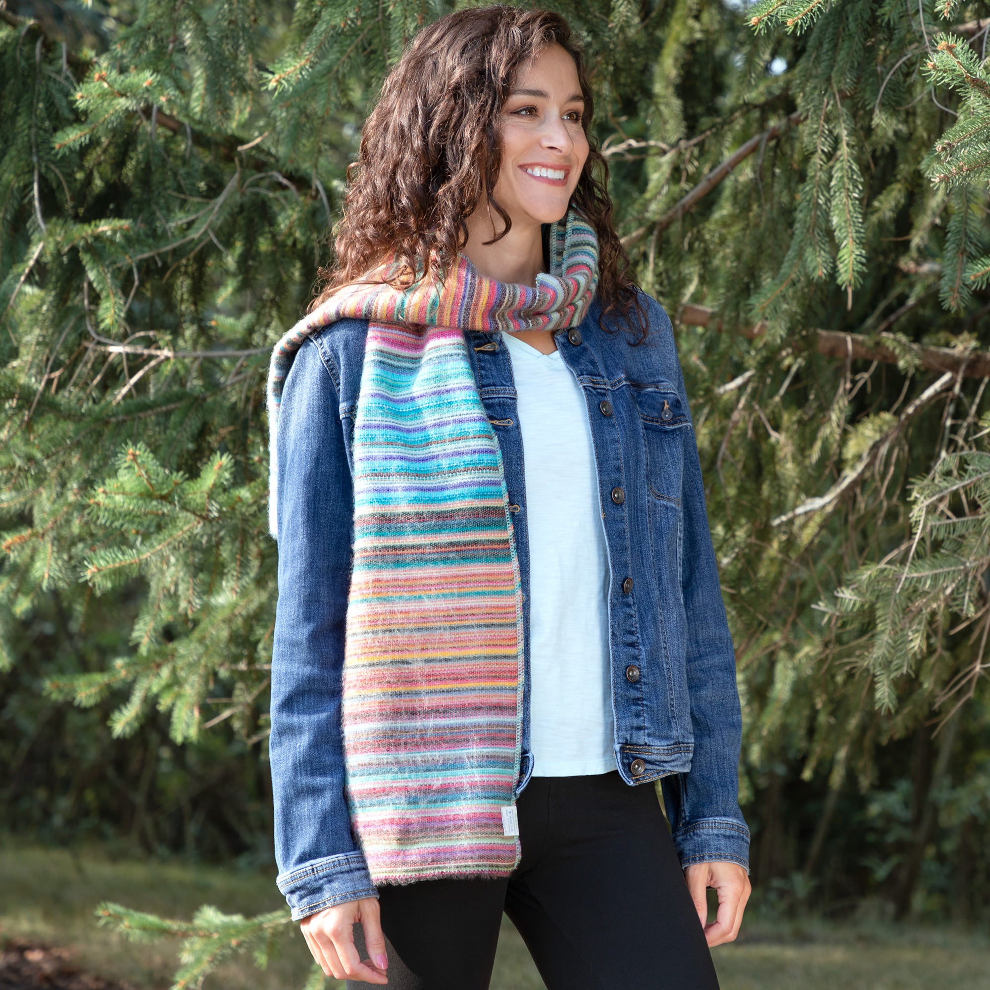 Premium Hand-Loomed Alpaca Blend Scarf – Ultimate Warmth & Style