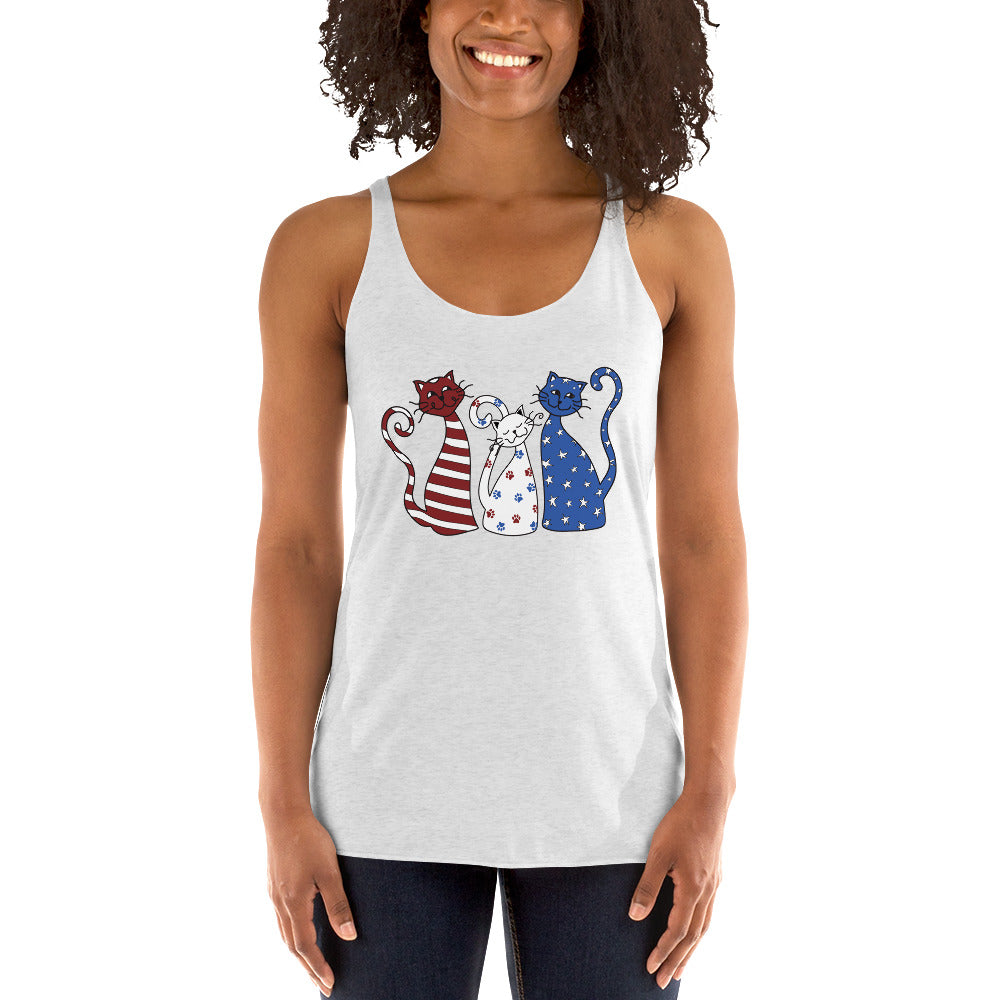 Premium Patriotic Cats Tank - Lightweight & Stylish