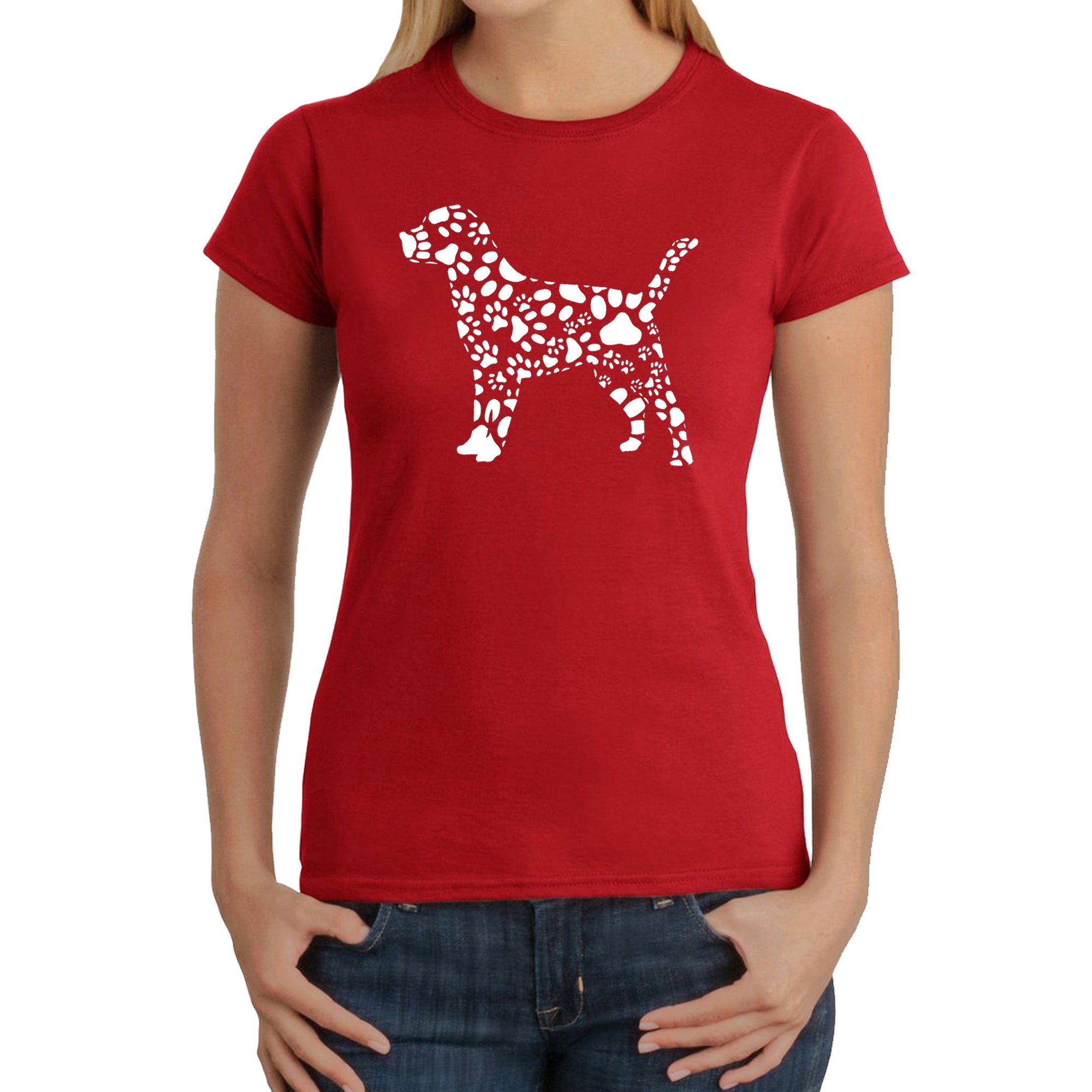 Ultimate Dog Lover's Word Art T-Shirt - Women's Premium Fit