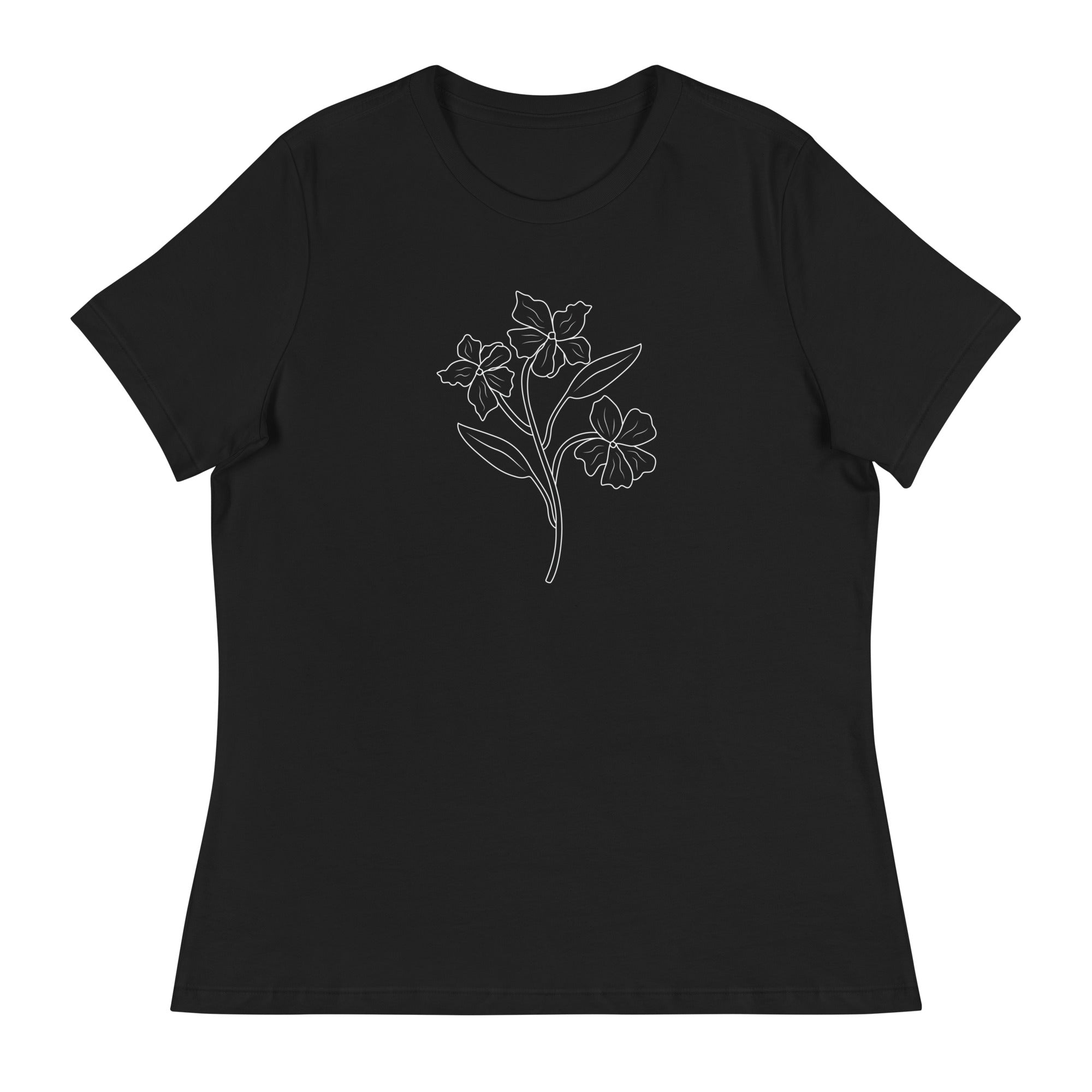 Premium Violet Women's Relaxed Cotton Tee