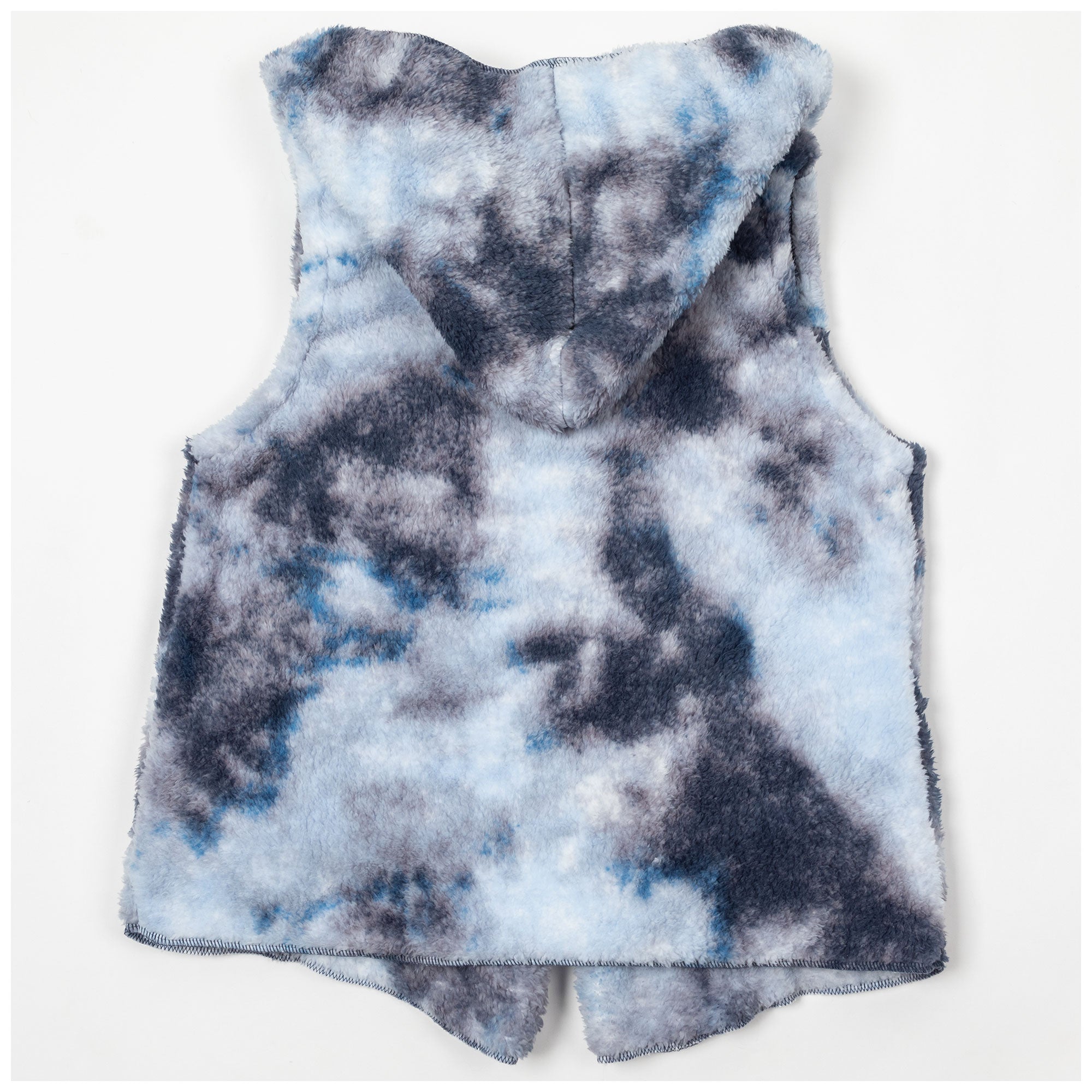 Premium Tie-Dye Sherpa Fleece Vest - Ultimate Winter Comfort