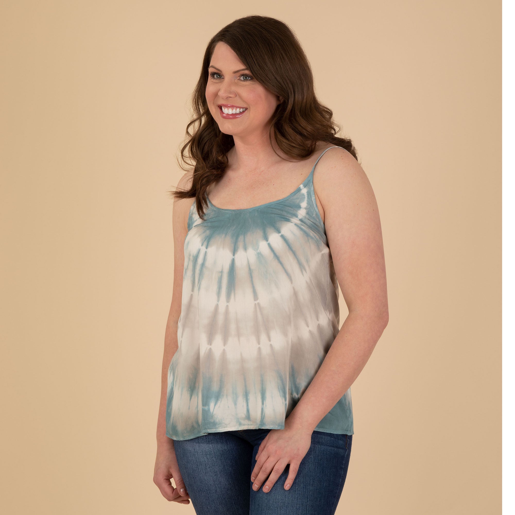 Ultimate Adjustable Tie-Dye Cami Top