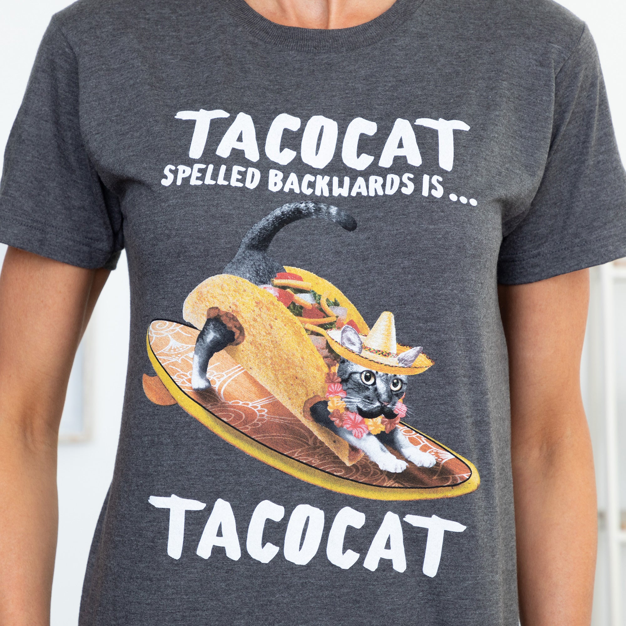 Premium Taco Cat Palindrome T-Shirt