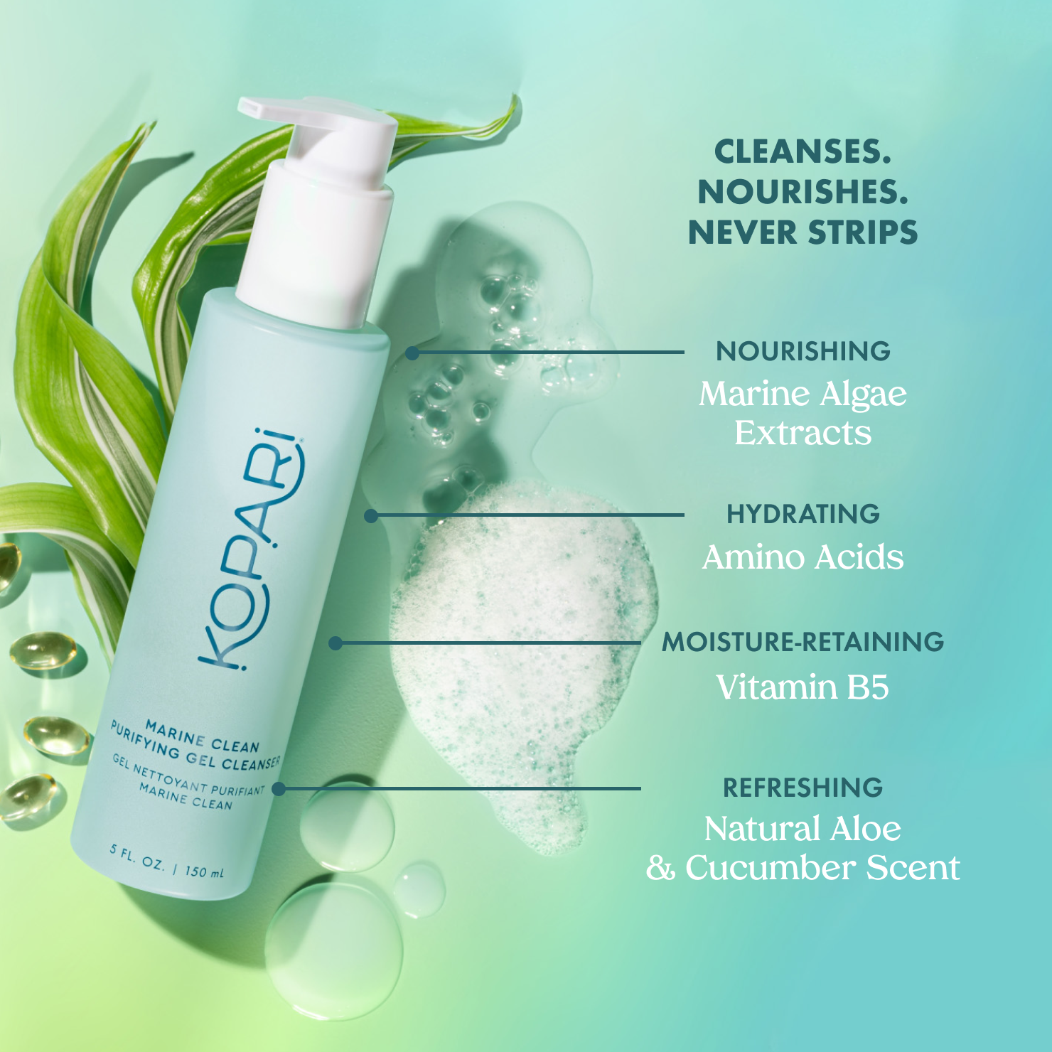 Kopari Ultimate Marine Purifying Gel Cleanser - Upgrade Your Skincare Routine