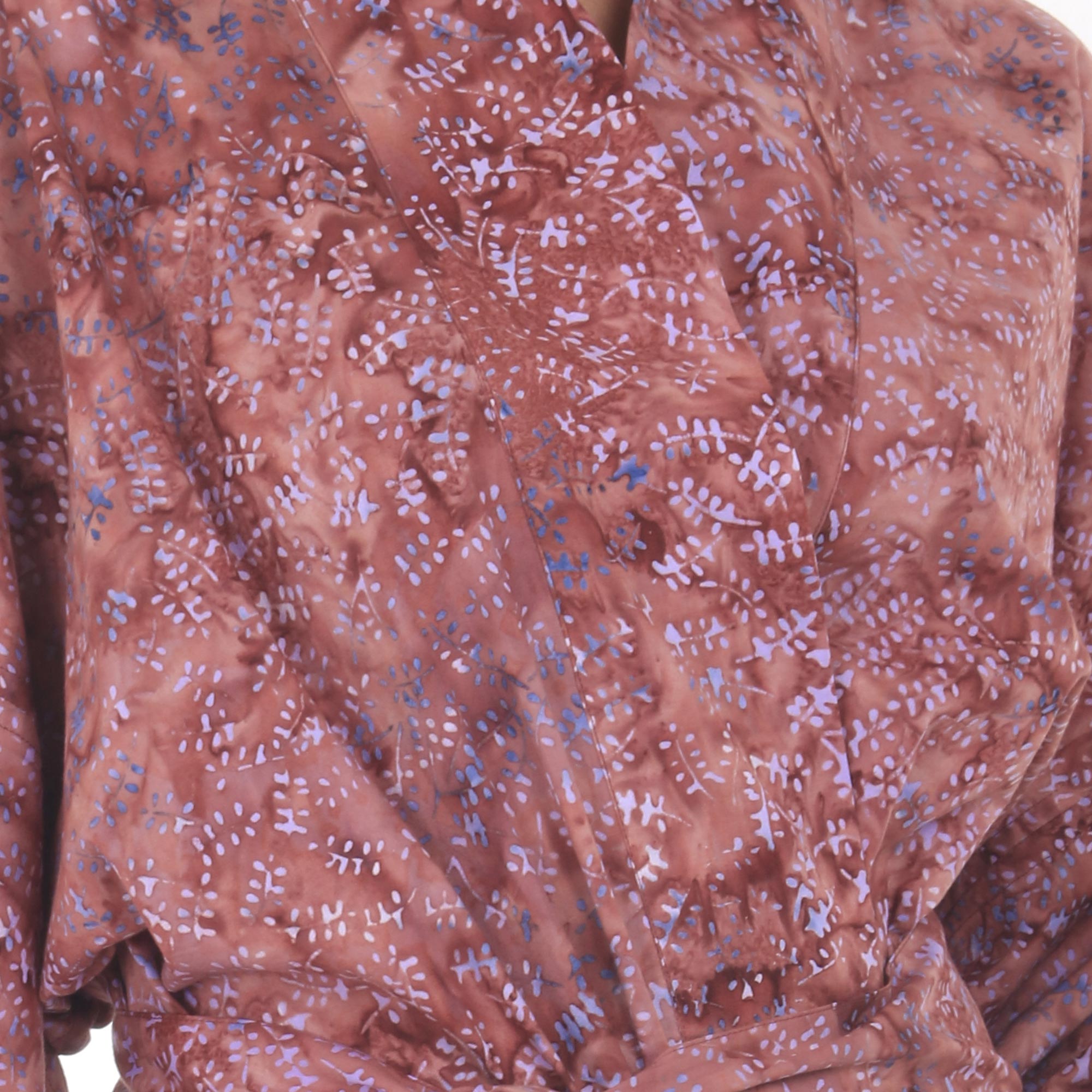 Premium Earth Dancer Cotton Robe - Handcrafted Batik Art