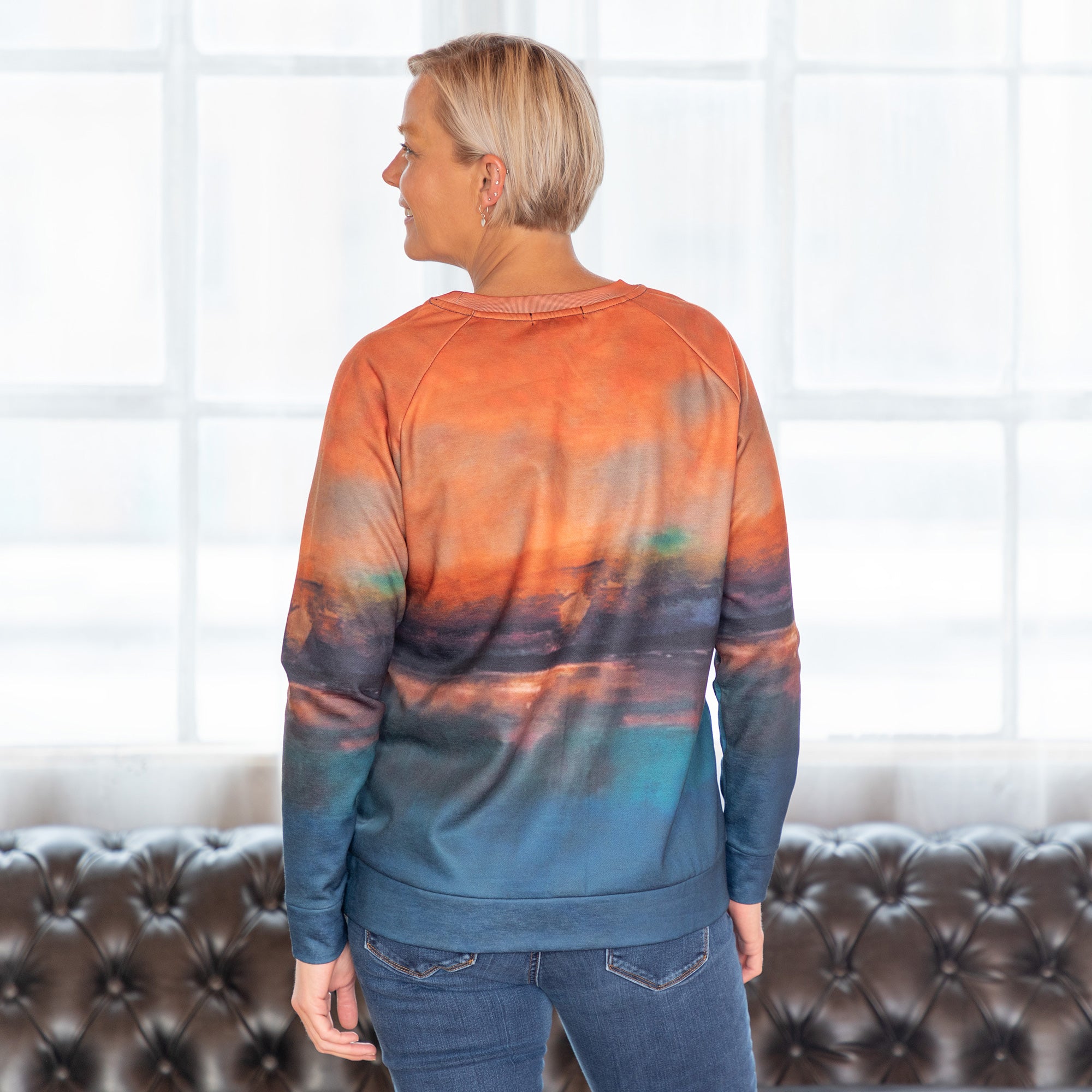 Premium Savannah Sunset Long Sleeve Top - Ultimate Comfort & Style