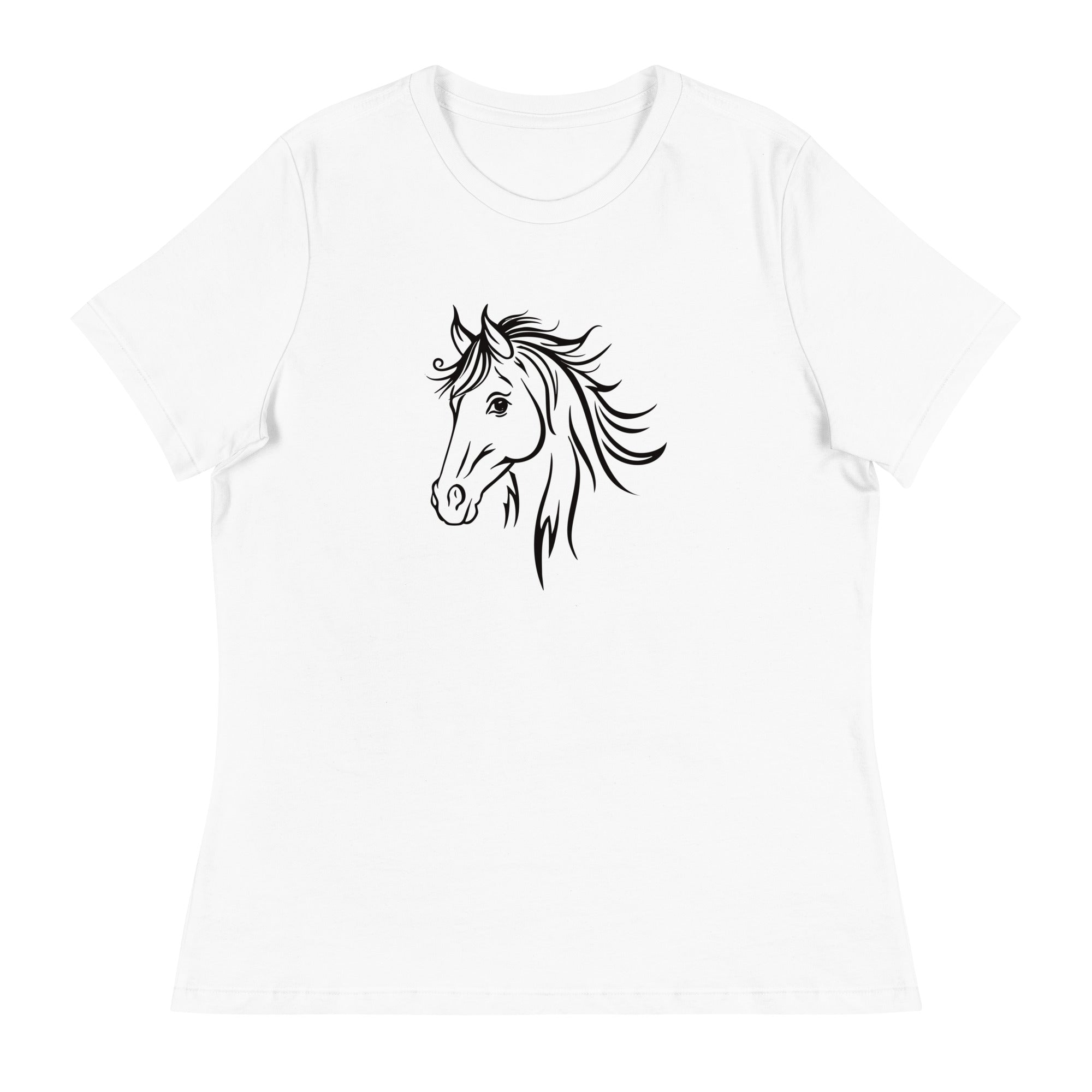 Premium Happy Horse Women's Relaxed Fit Tee - Ultimate Comfort