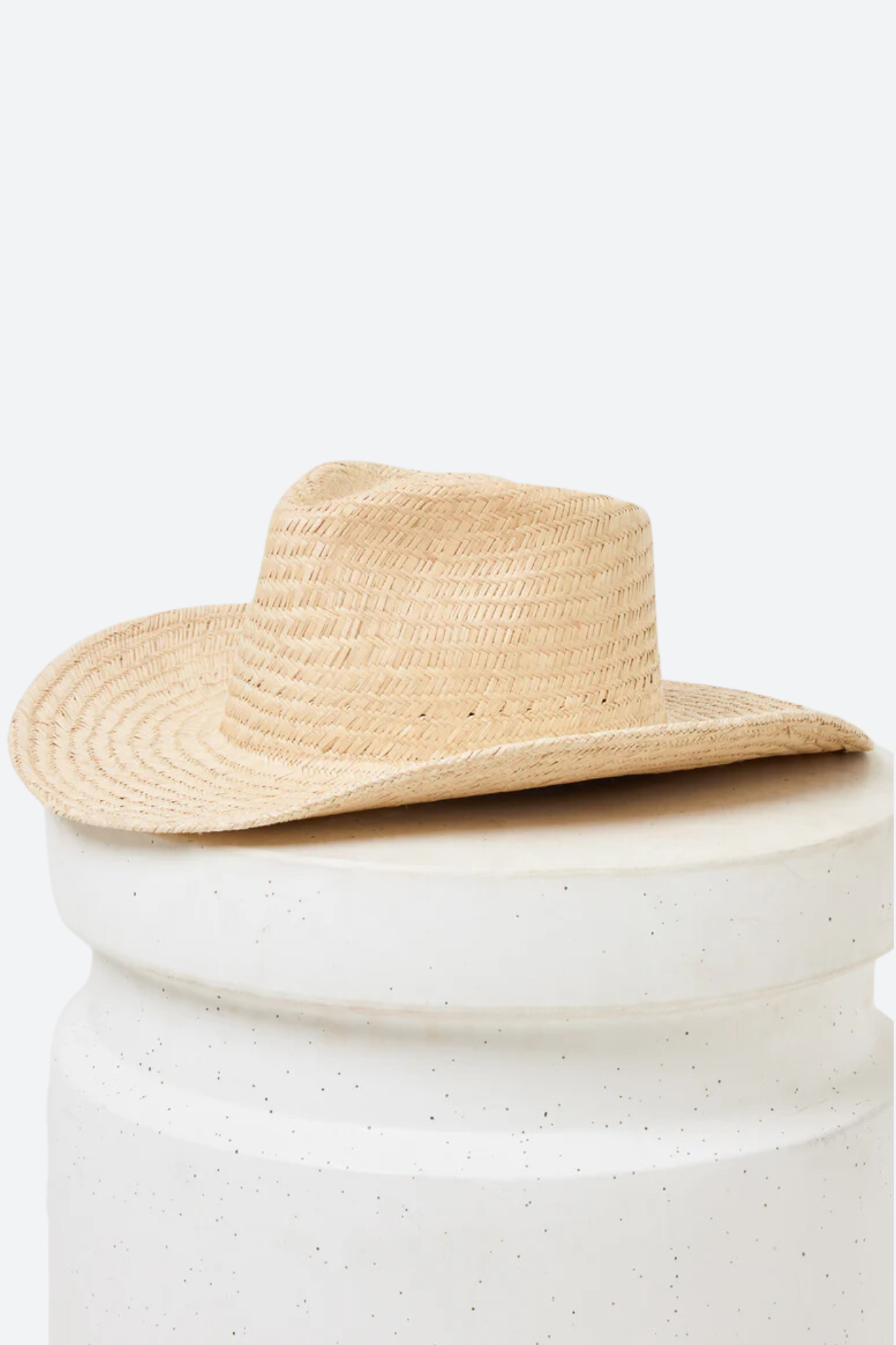 Premium Dakota Cowboy Hat - Natural Straw