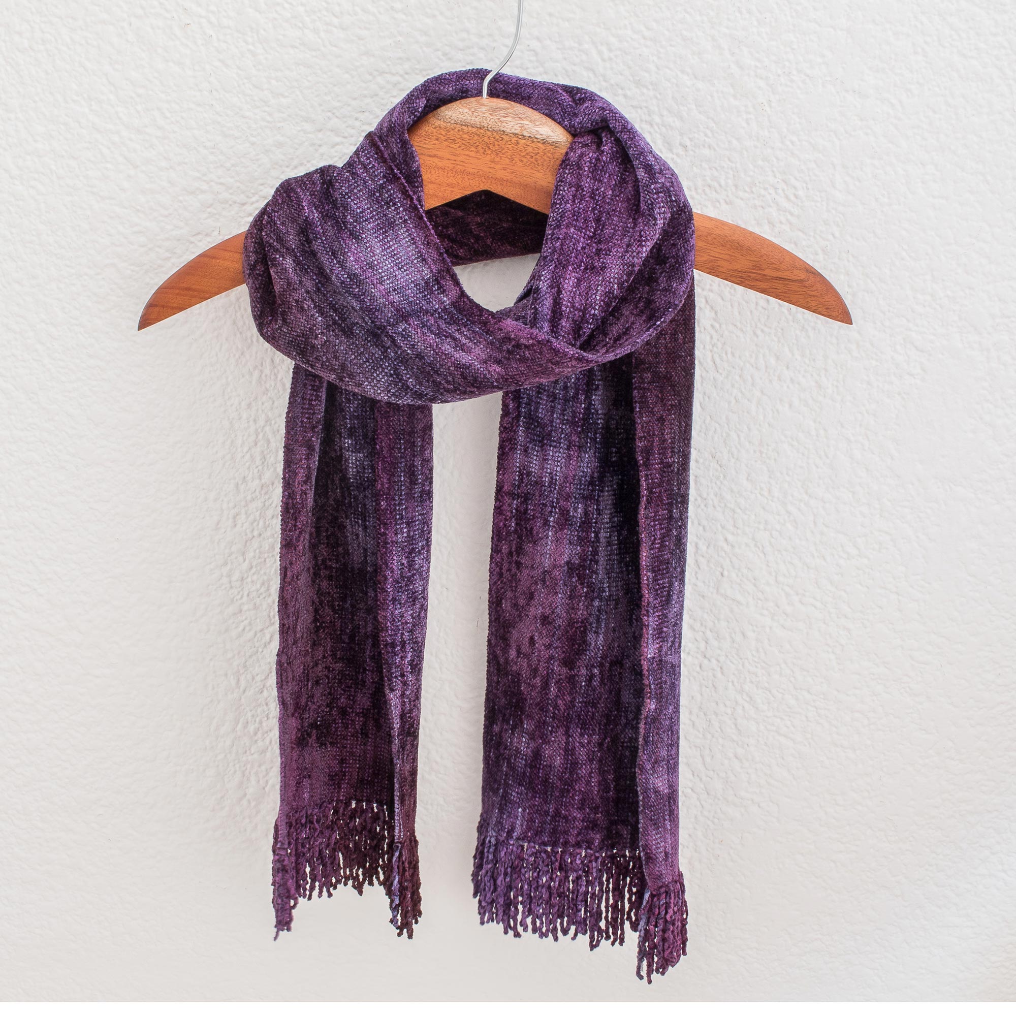 Premium Orchid Dreamer Bamboo & Cotton Scarf – Ultimate Softness & Style