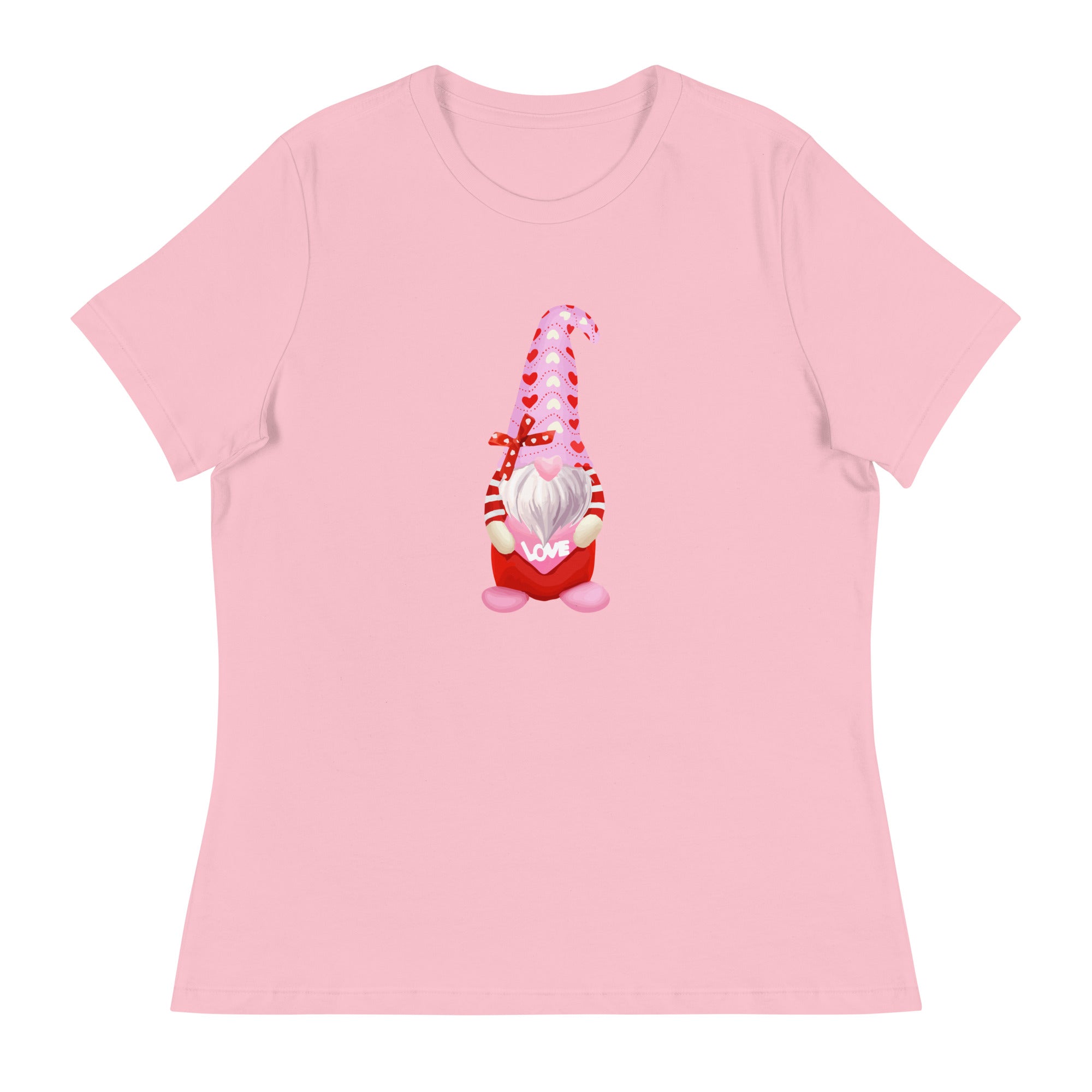 Premium Valentine Gnome Women's Relaxed Fit T-Shirt