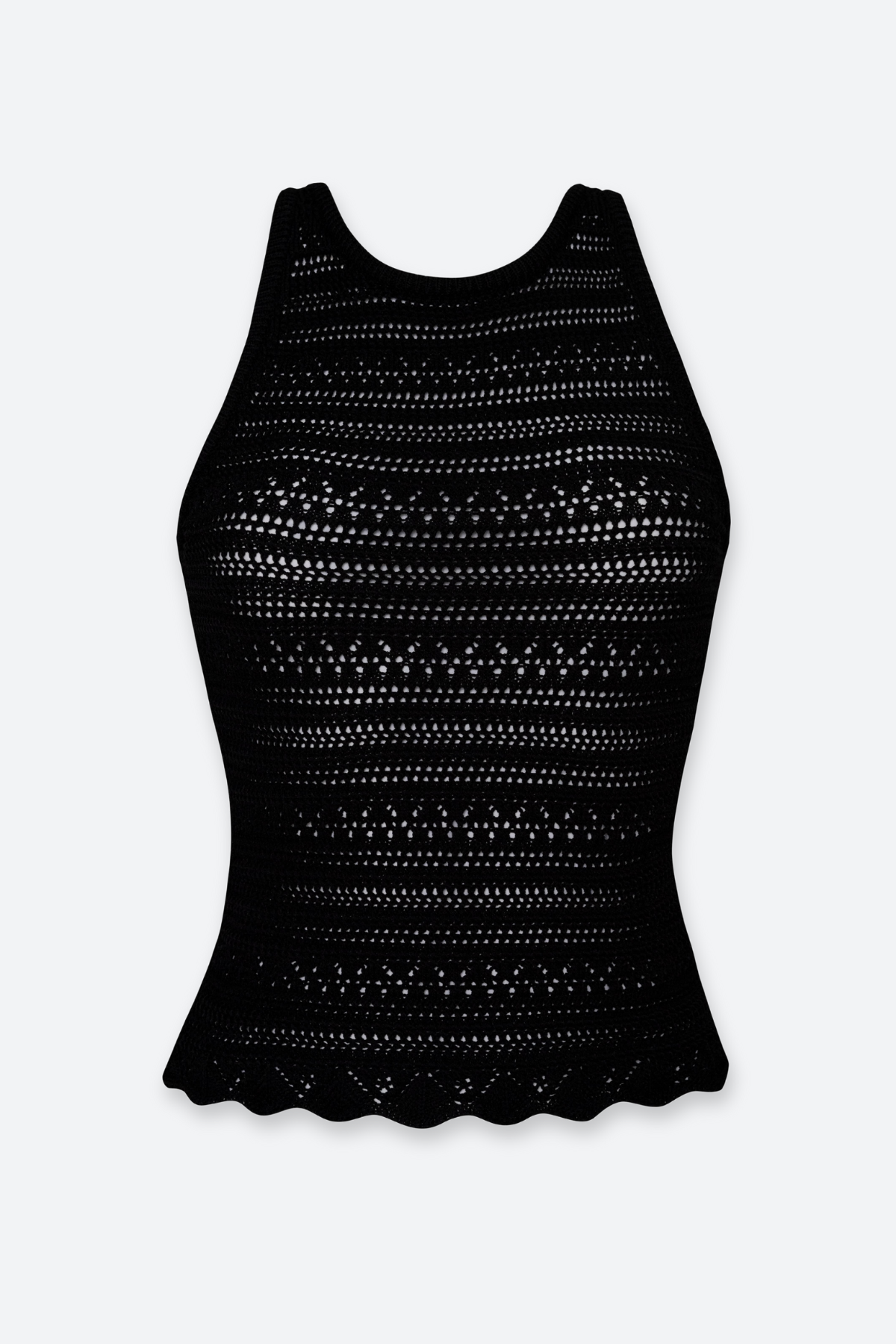 Premium PQ Swim Crochet Top - Ultimate Summer Elegance in Black