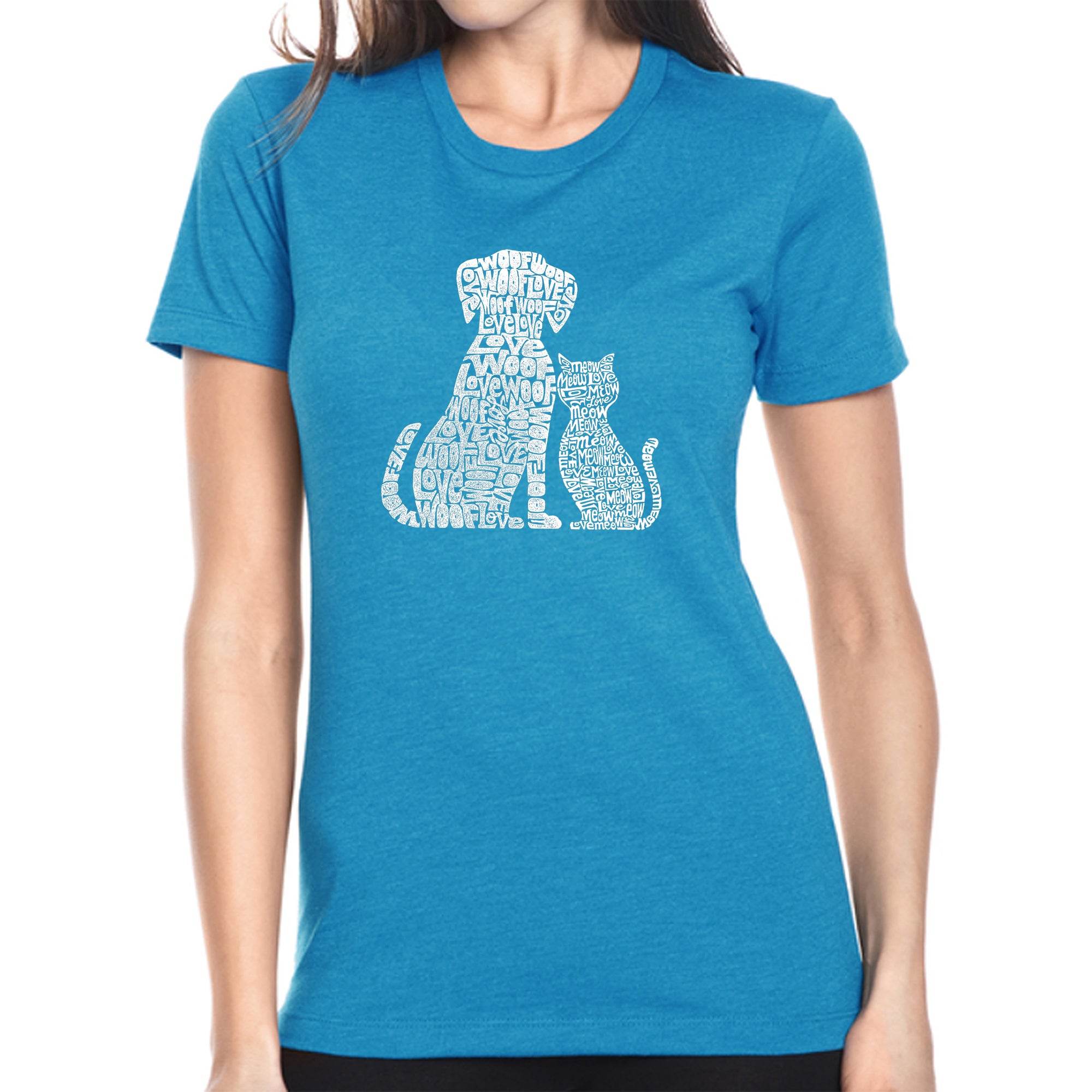 Ultimate Pet Lover's T-Shirt - Women's Premium Word Art Design