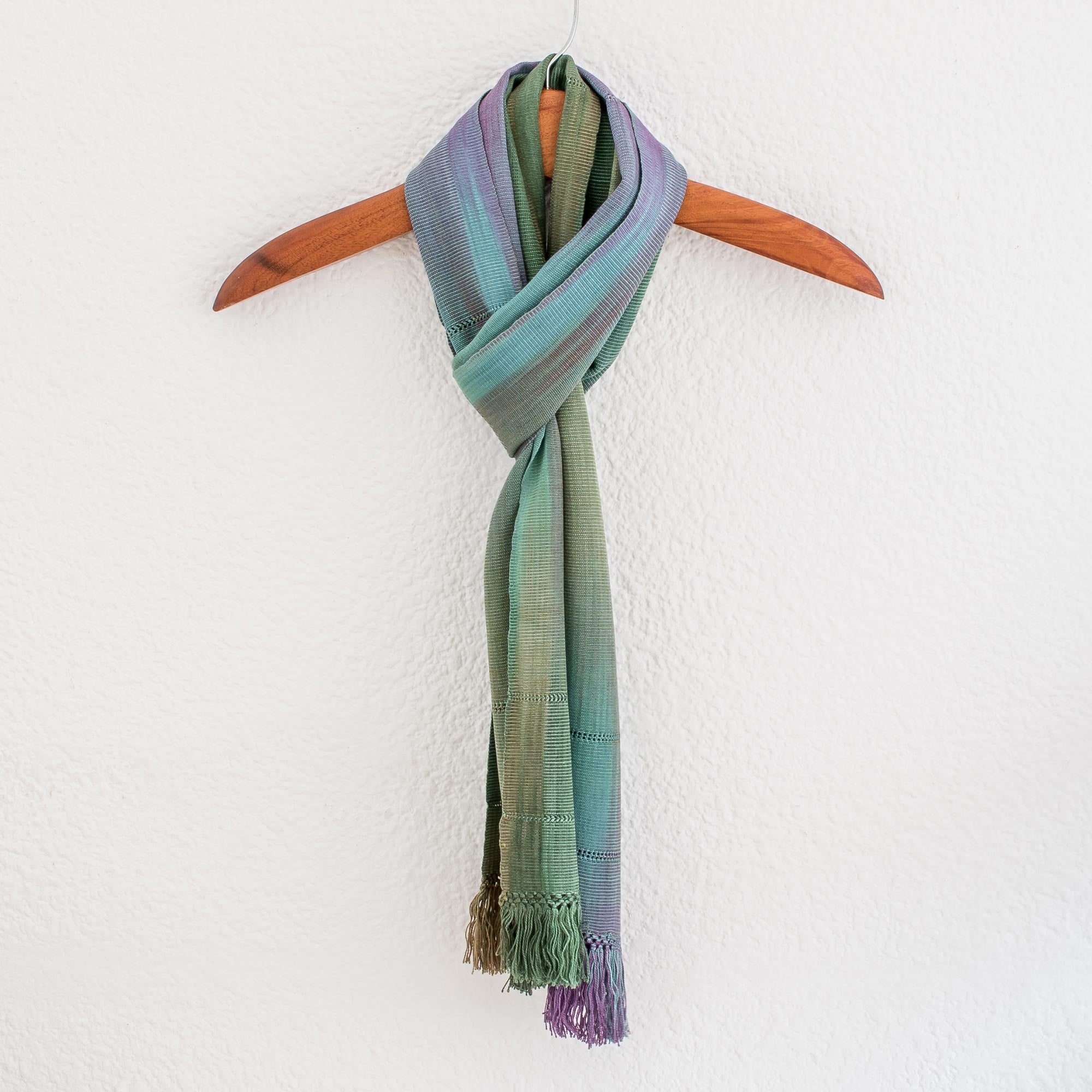 Premium Handwoven Rayon Wrap Scarf - Eco-Friendly & Stylish