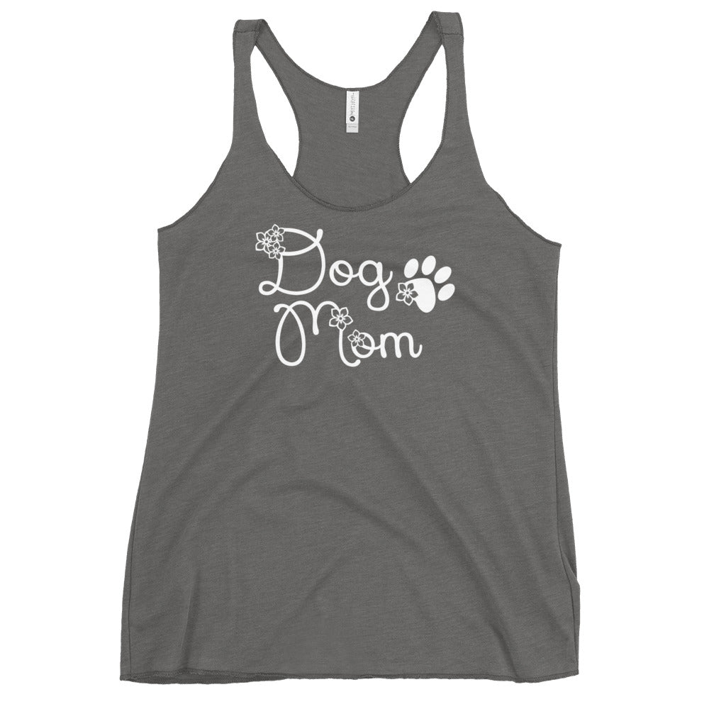 Premium Dog Mom Racerback Tank