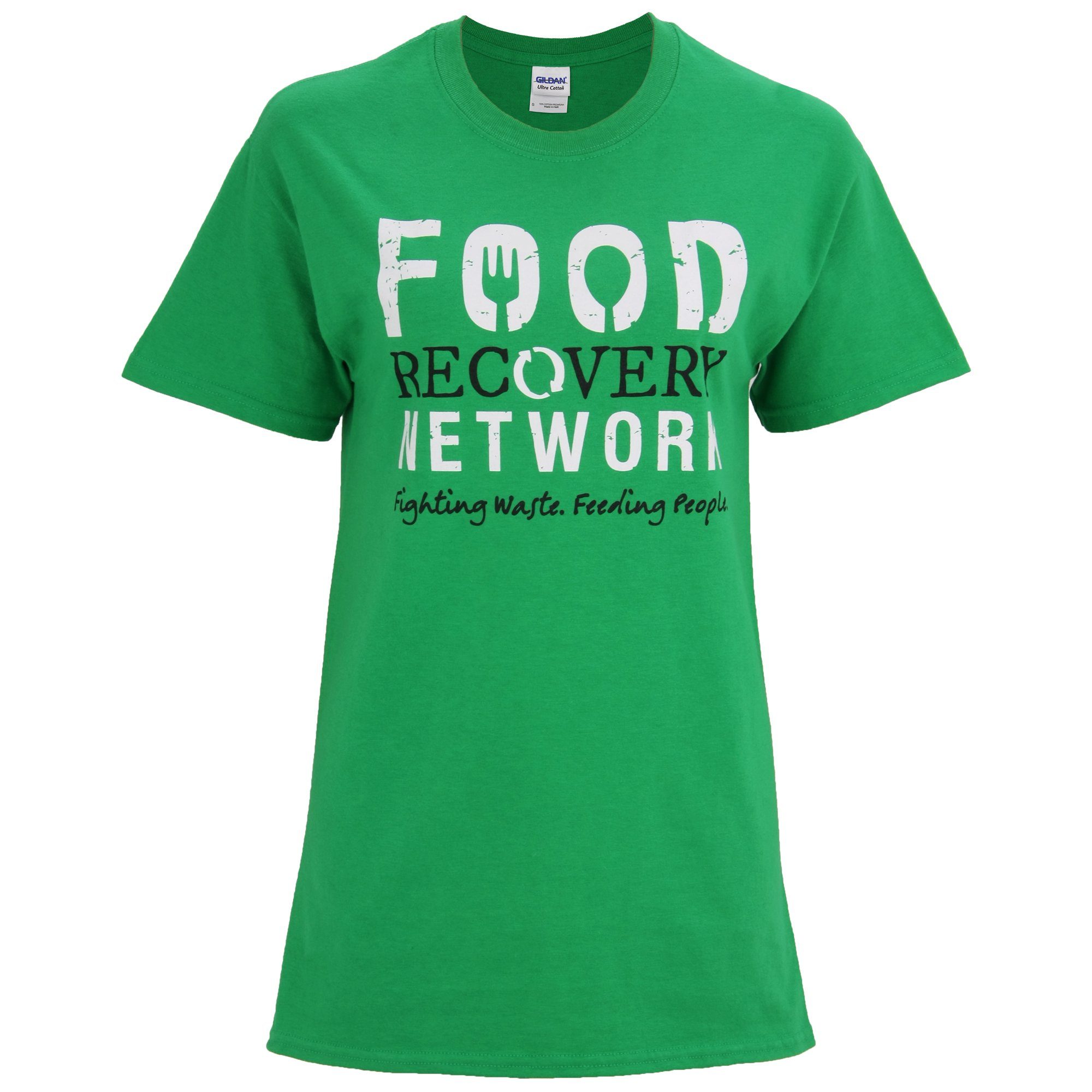 Premium Food Recovery Network Cotton Tee - Support Hunger Relief