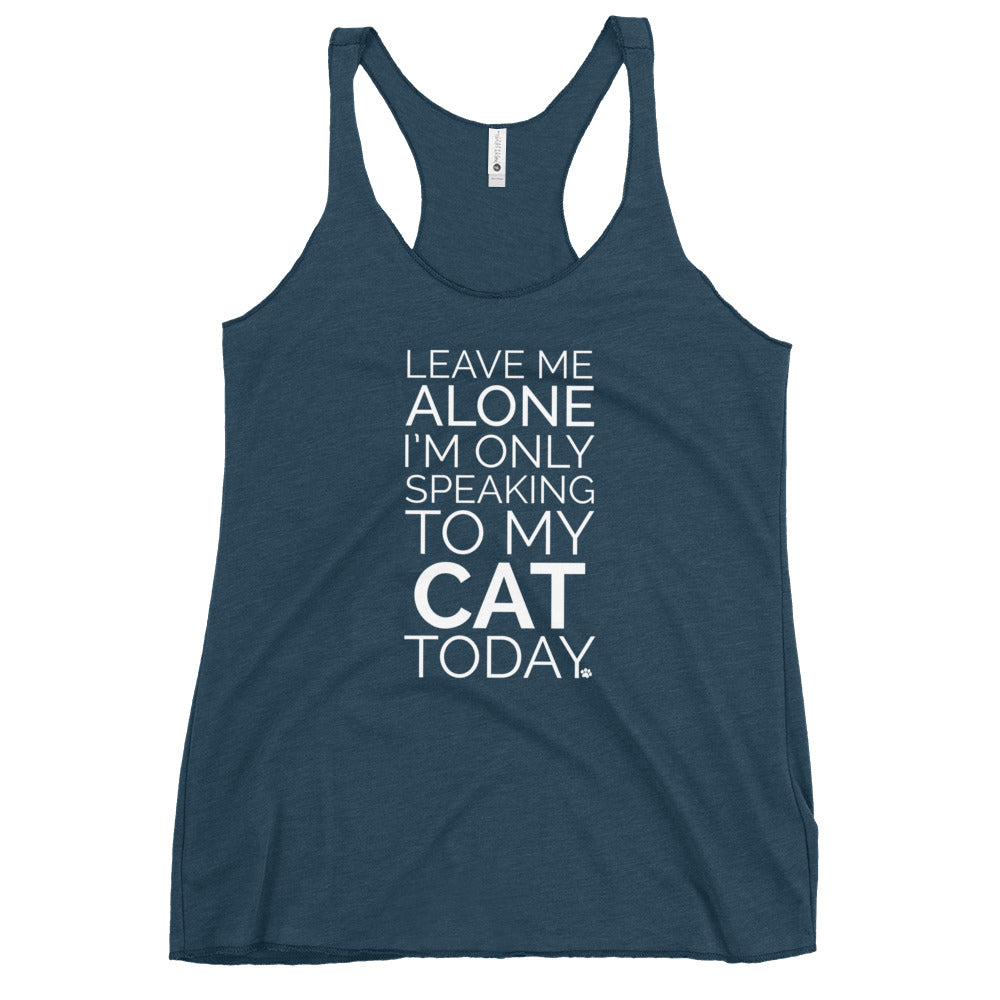 Premium Leave Me Alone Cat Tank - Ultimate Comfort & Style