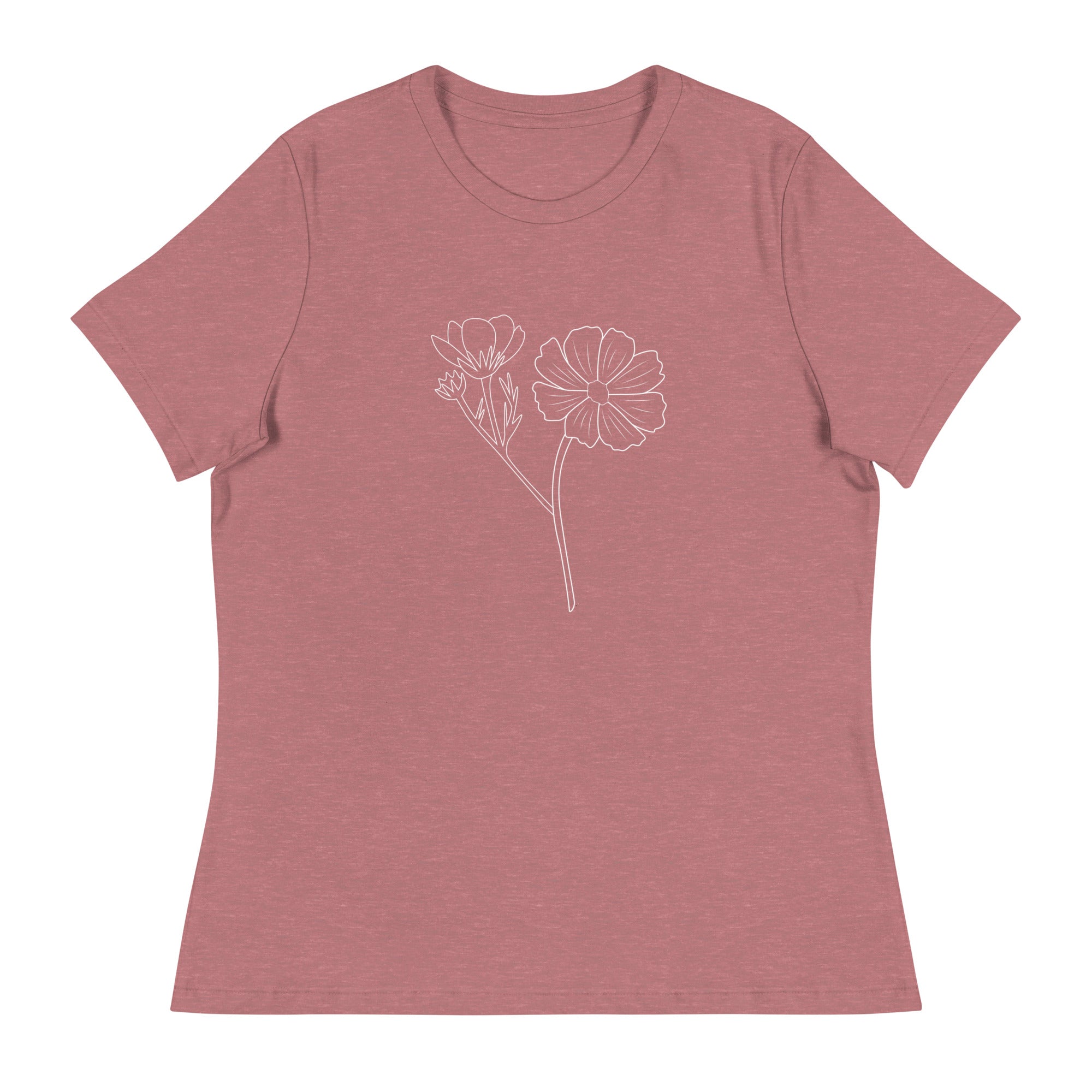 Premium Cosmos Women's Relaxed Fit Tee - Ultimate Comfort