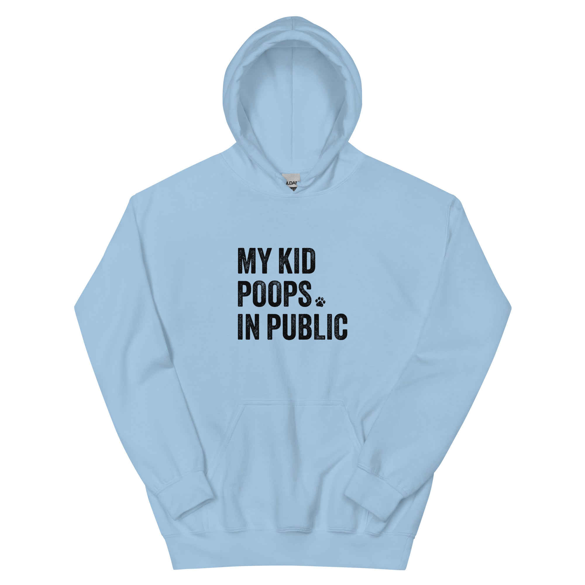 Ultimate Funny Pet Lover Hoodie - 'My Kid Poops In Public'