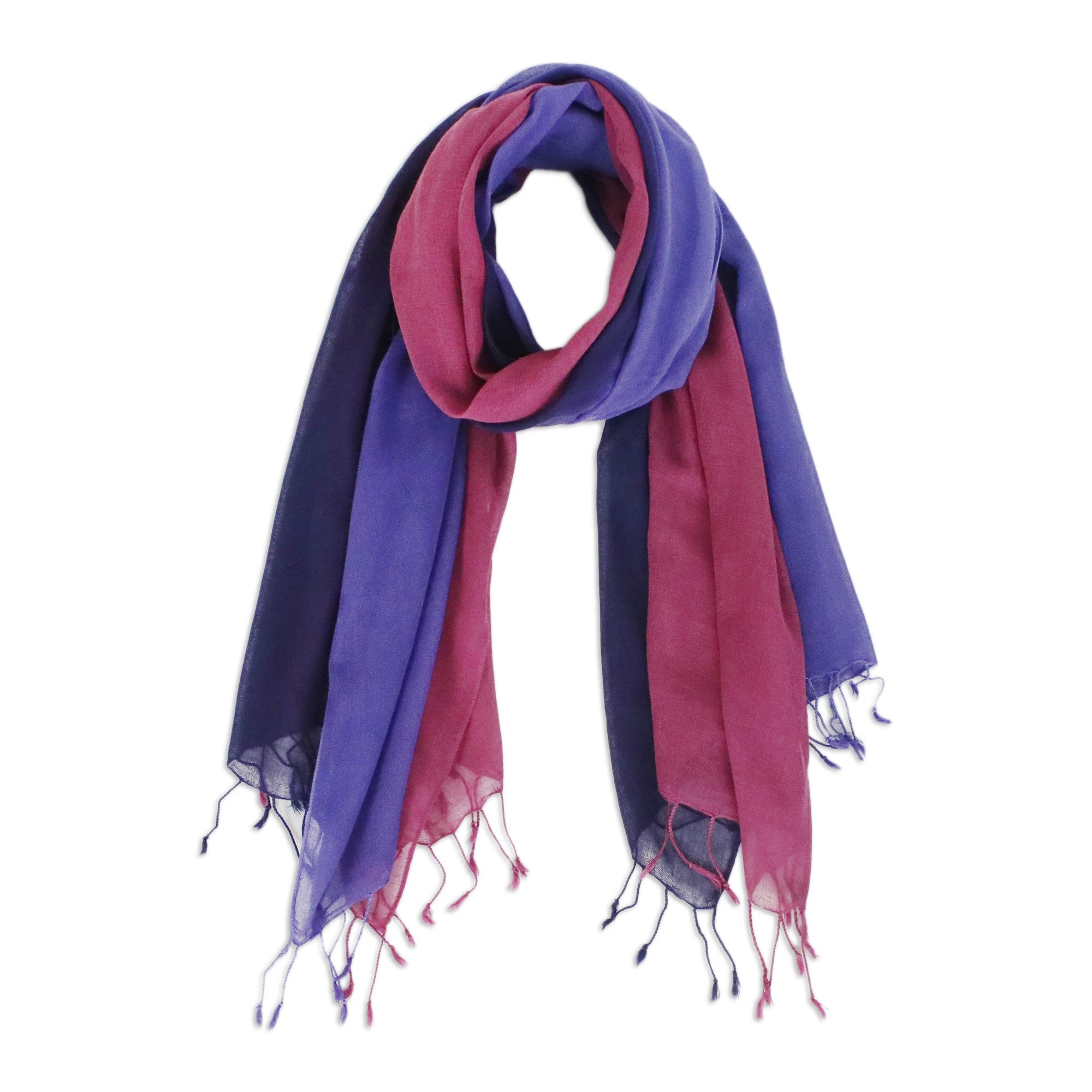 Premium Handwoven Cotton Scarf Set - Experience the Colors of Thailand