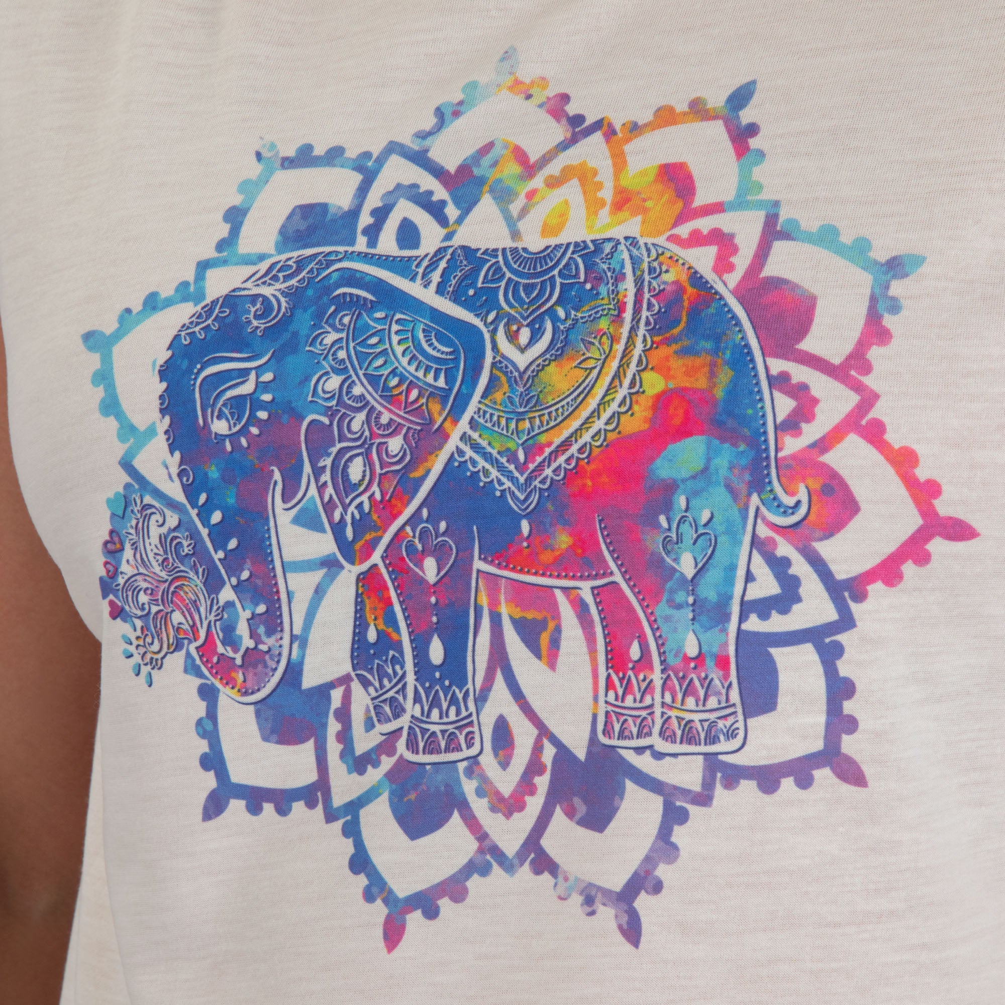 Premium Mandala Elephant Dolman Tee - Ultimate Comfort & Style