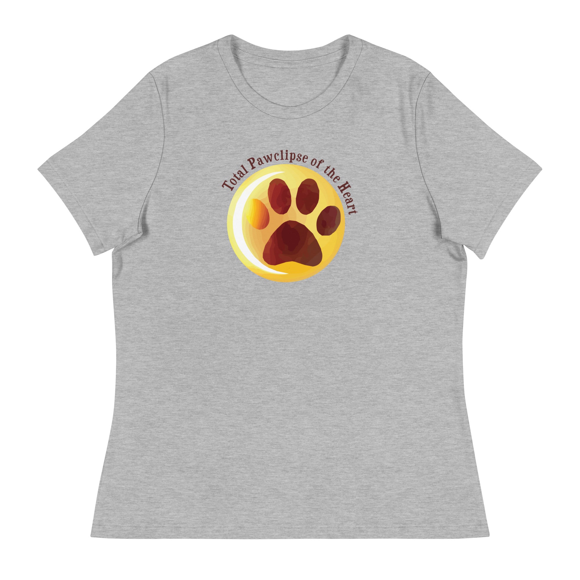 Premium Total Pawclipse Of The Heart Women's Relaxed Fit T-Shirt