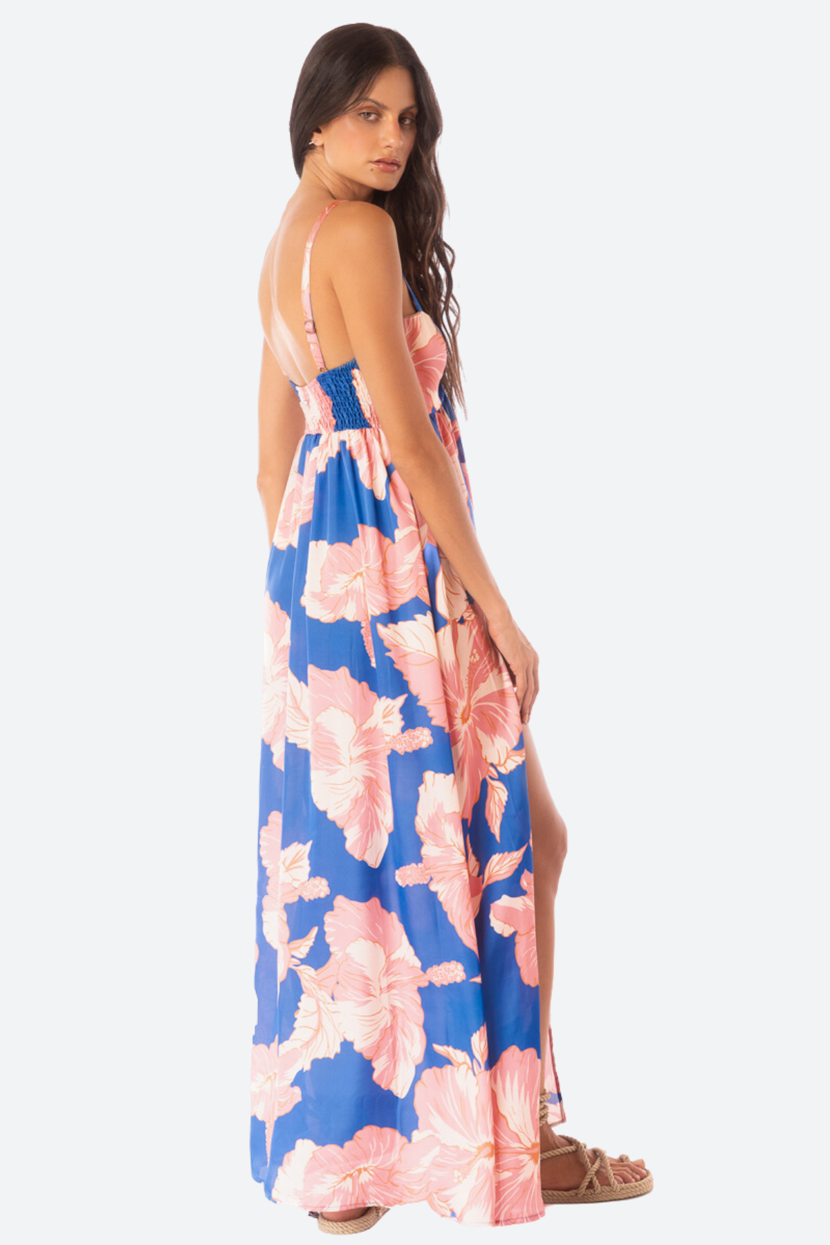 Maaji Magnolia Mirage Serena Maxi Dress - Premium Bright Blue