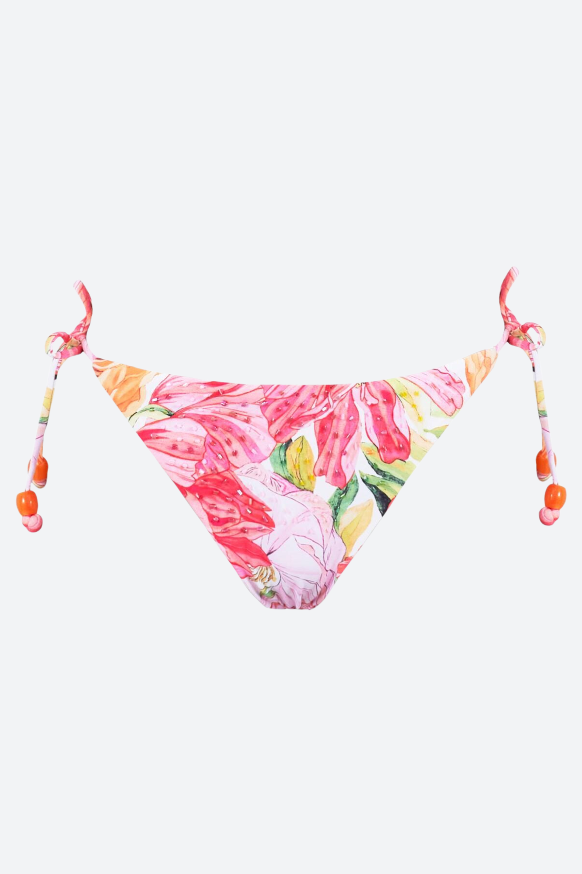 Premium PQ Swim Flora Embroidered Tie Full Bottom - Eco-Friendly Comfort