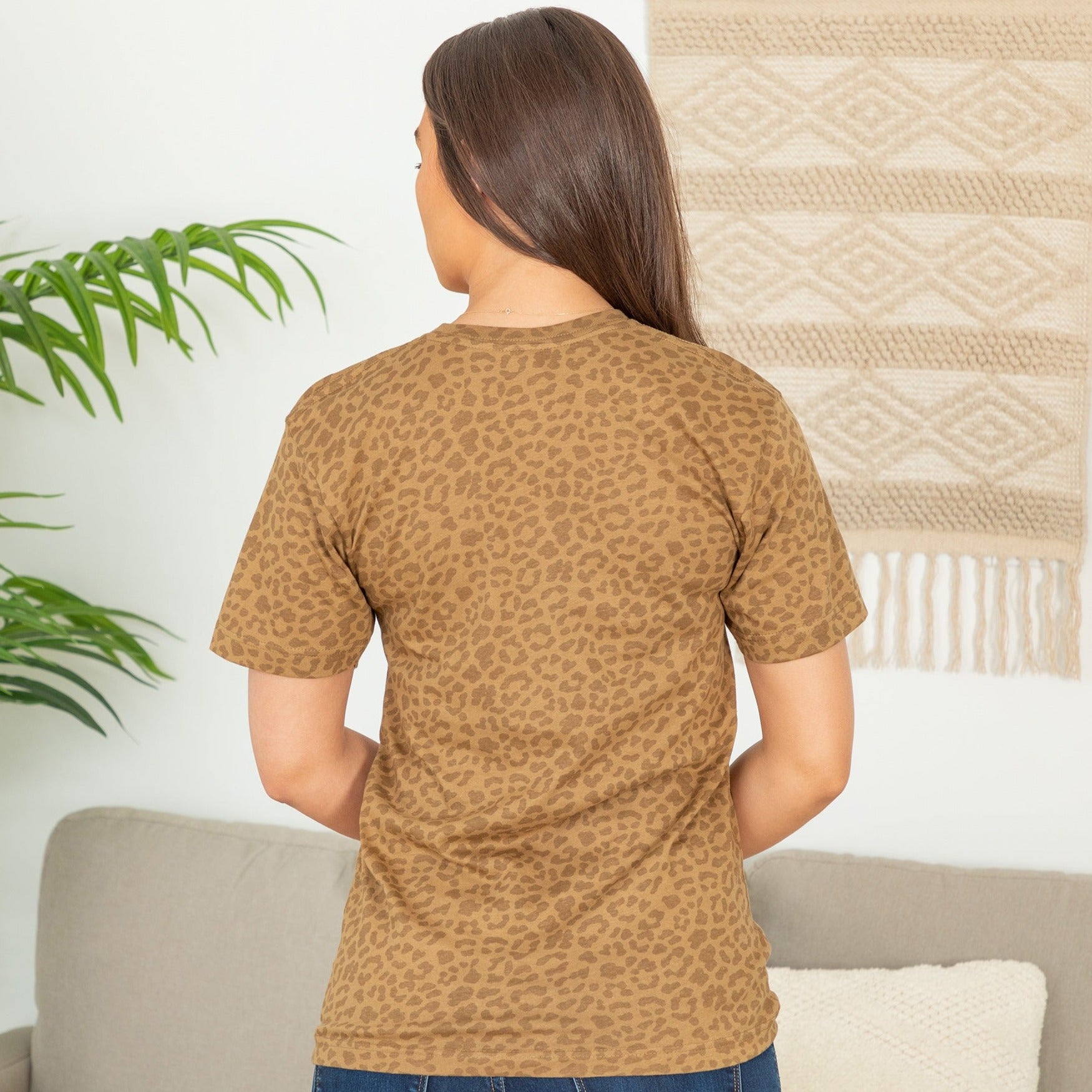 Wild Style Leopard Paw Print Tee