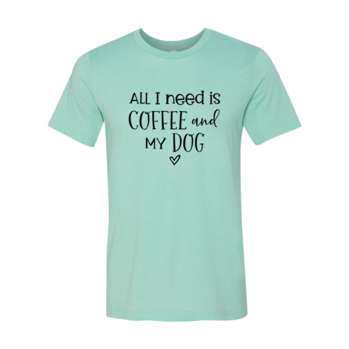 Premium Unisex 'Coffee & Dog Lover' T-Shirt