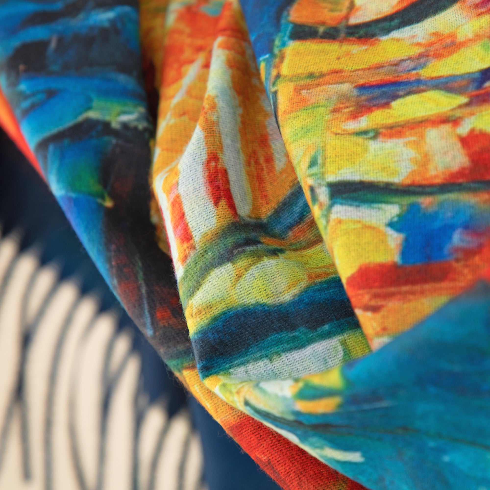 Premium Artistic Masterpiece Scarf – Van Gogh Inspired