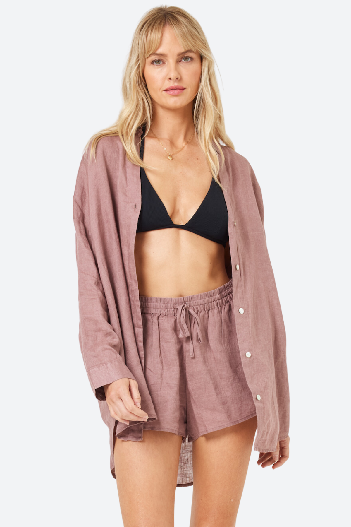 Premium L*Space Rio Tunic in Smoky Quartz - Ultimate Beach Cover-Up