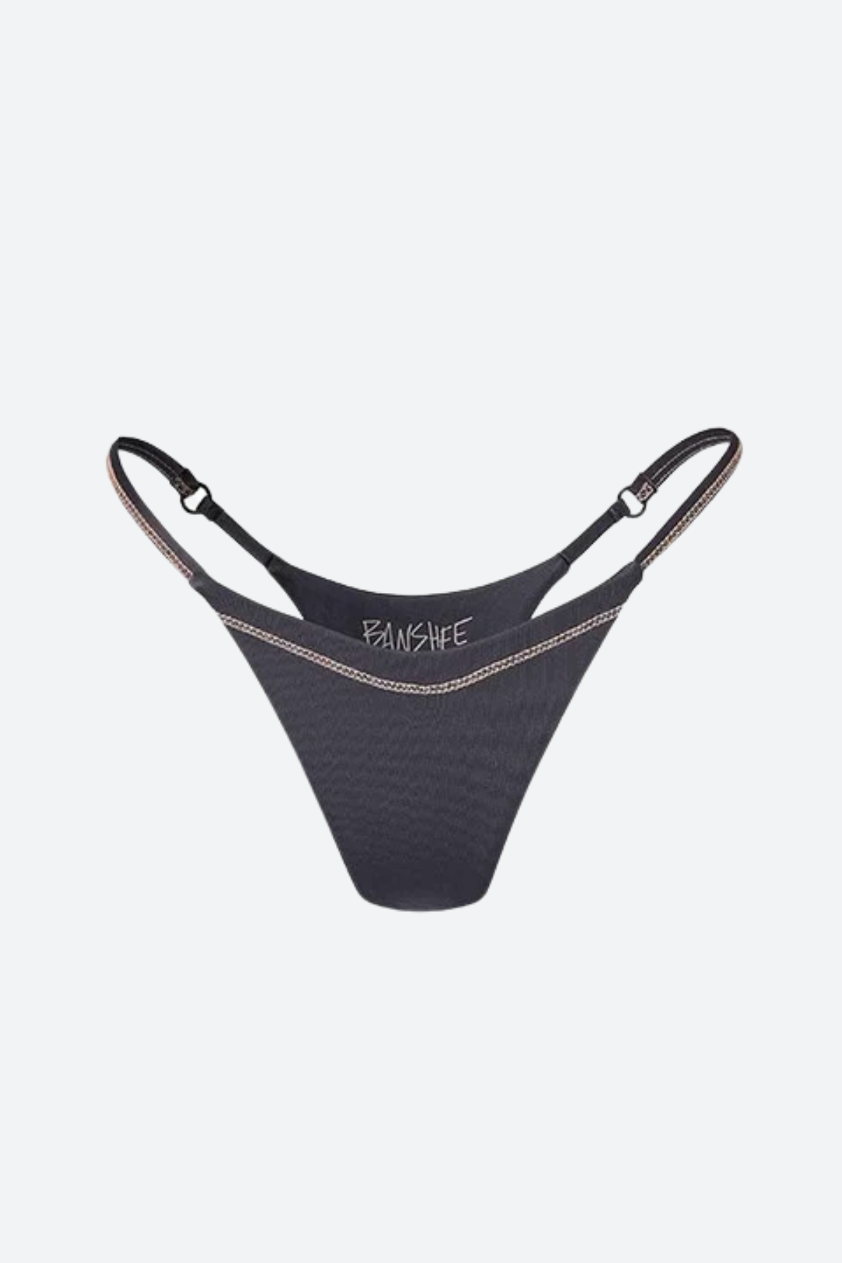 Premium Banshee Swim Ogi Thong in Tar