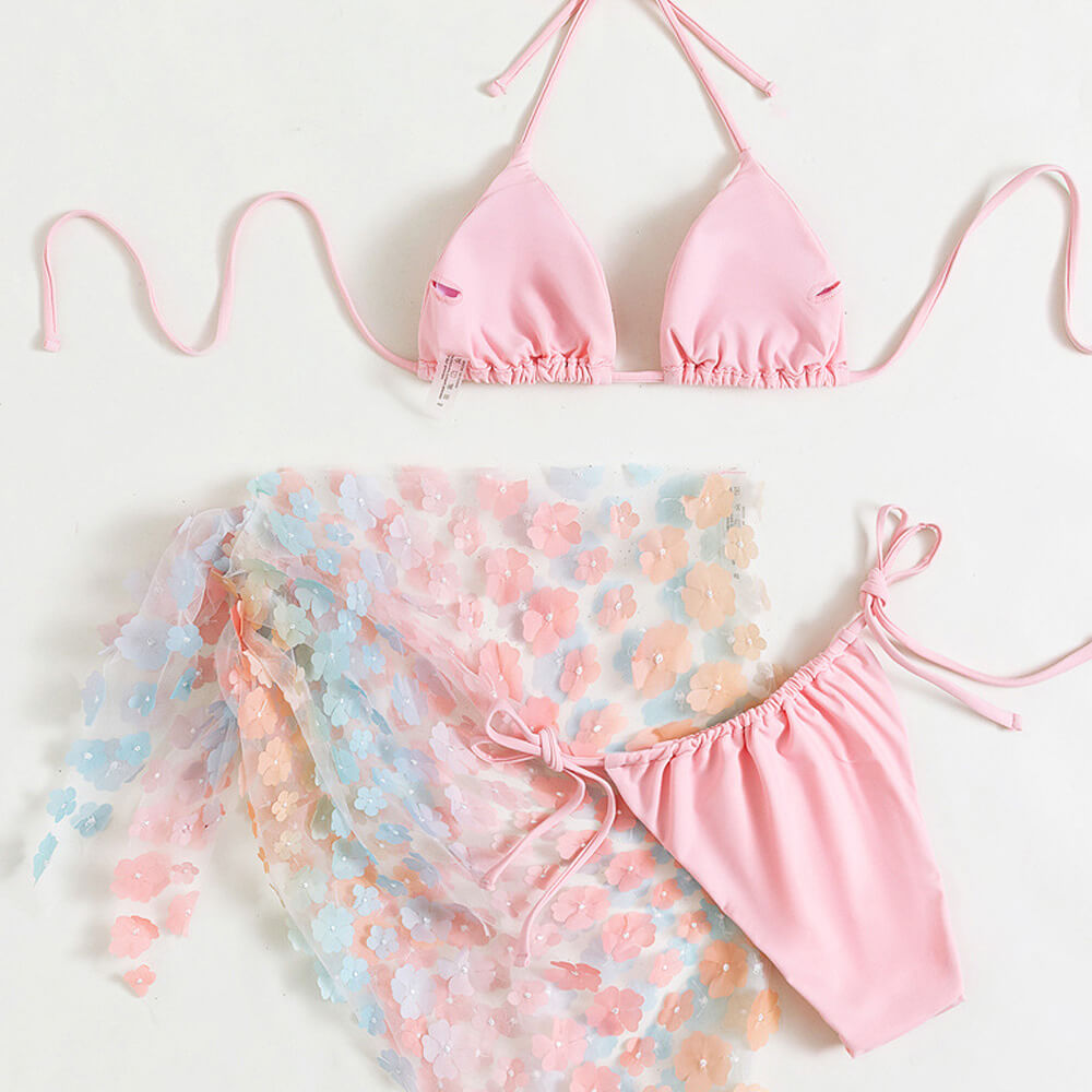 Ultimate Floral Triangle Bikini Set - Sexy & Comfortable Beachwear