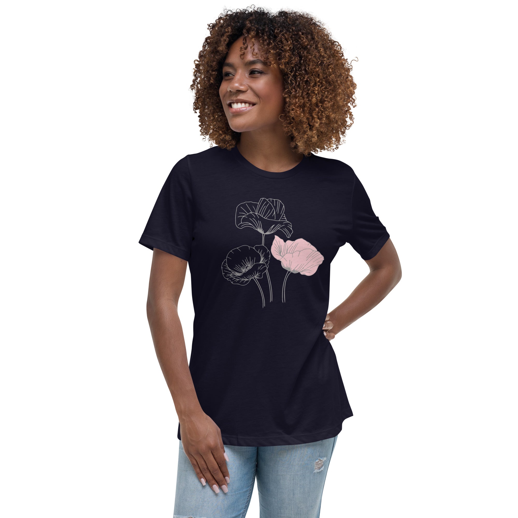 Premium Botanicals Women's Relaxed Fit T-Shirt - Ultimate Comfort