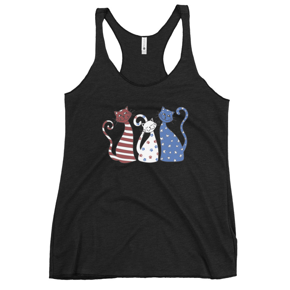 Premium Patriotic Cats Tank - Lightweight & Stylish