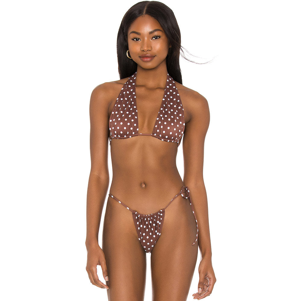 Premium Halter Tie Brazilian Bikini Set - Ultimate Beachwear