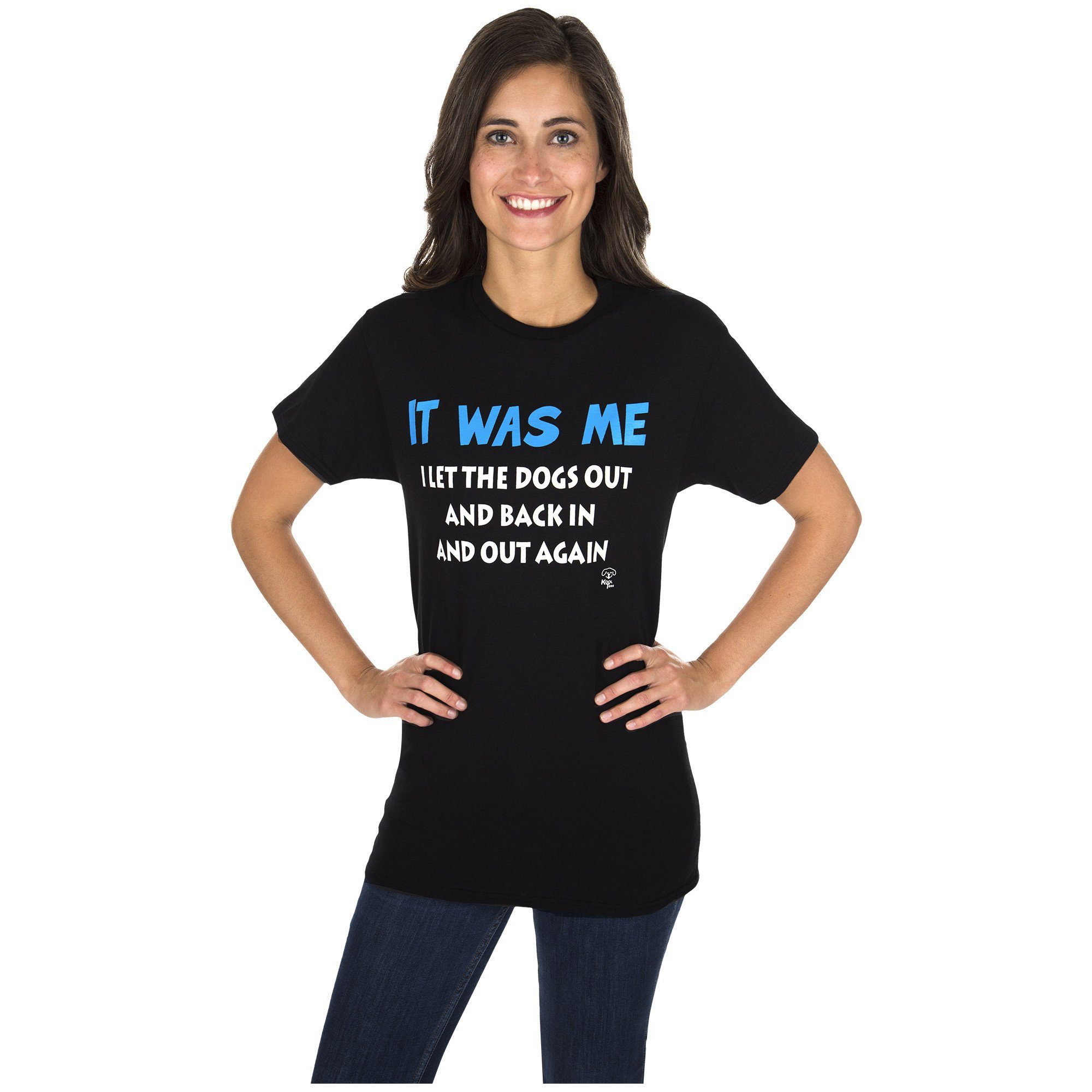 Premium 'I Let the Dogs Out' Humor T-Shirt