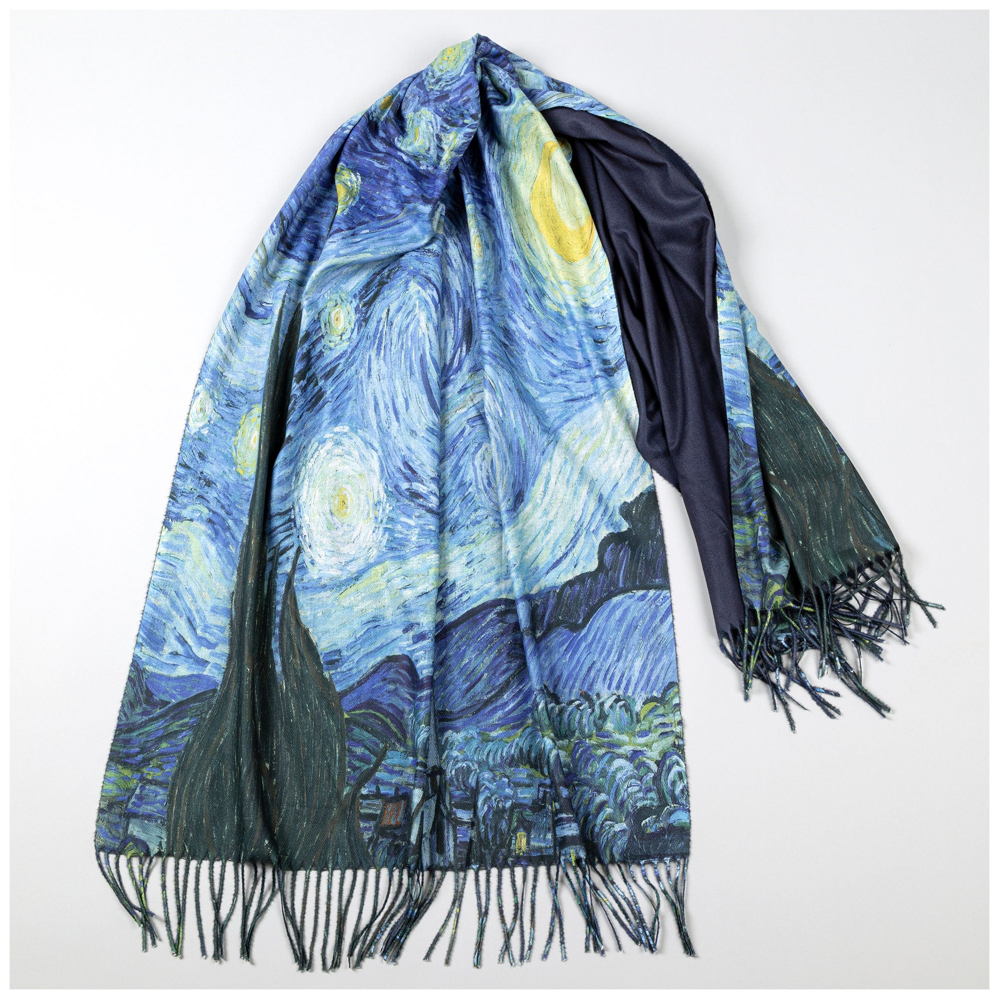 Premium Artistic Masterpiece Scarf – Van Gogh Inspired