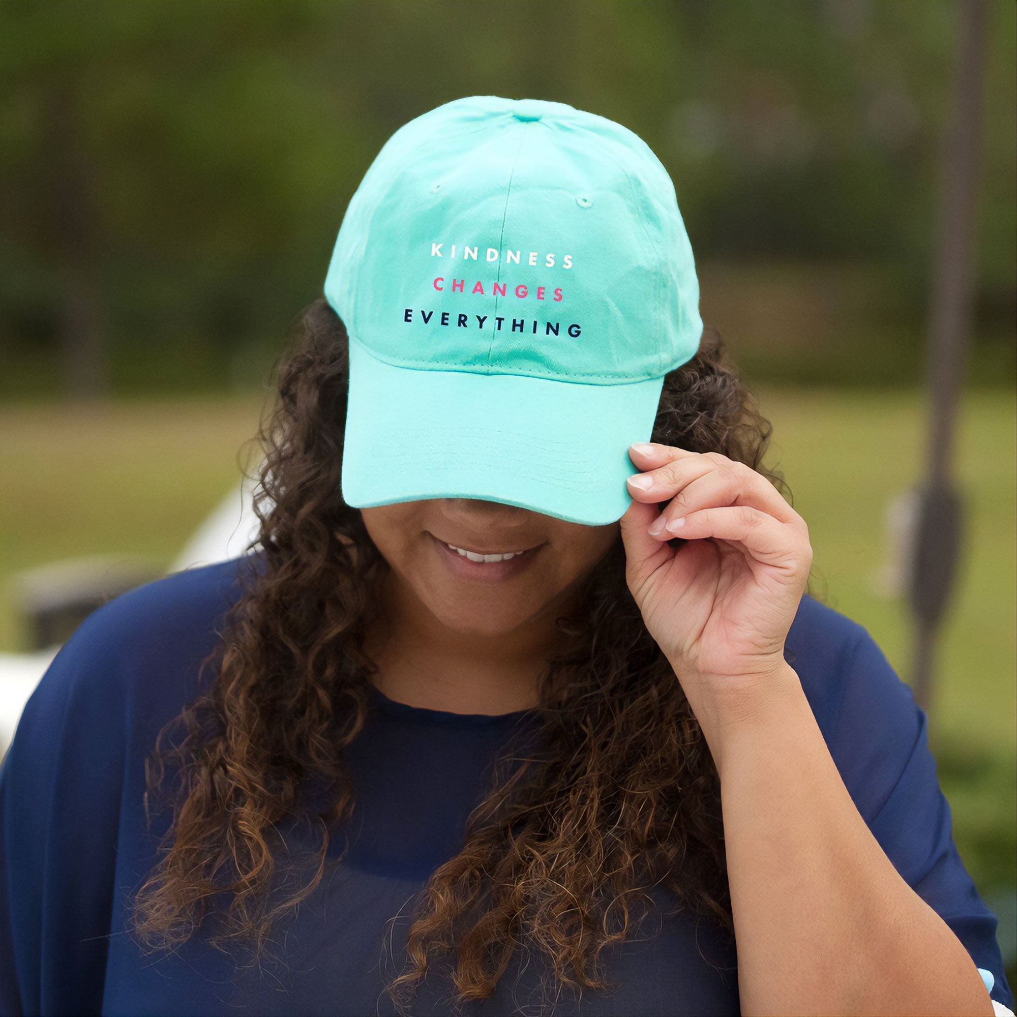 Premium Kindness Changes Everything Embroidered Baseball Cap