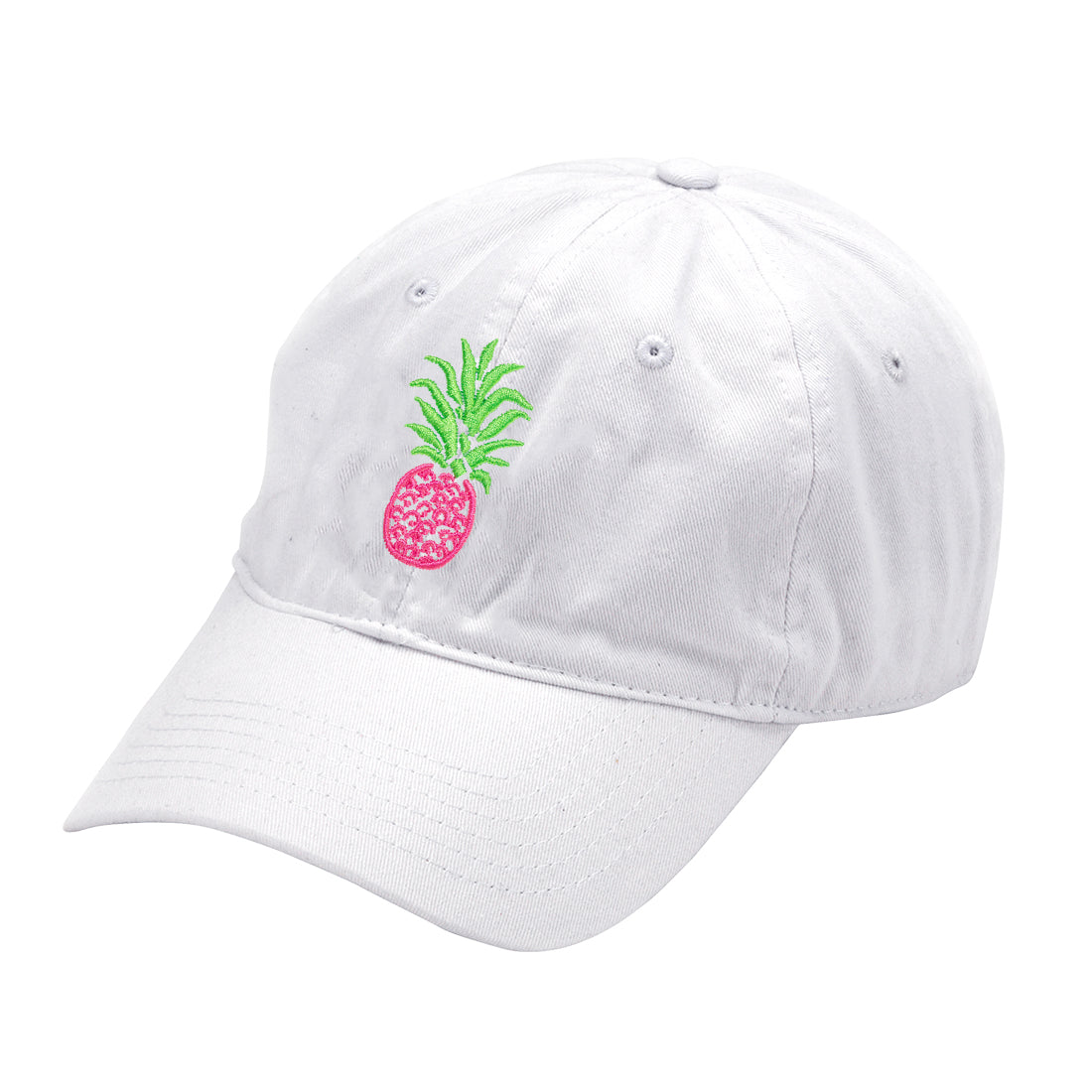 Premium Pineapple White Cap - Ultimate Summer Style