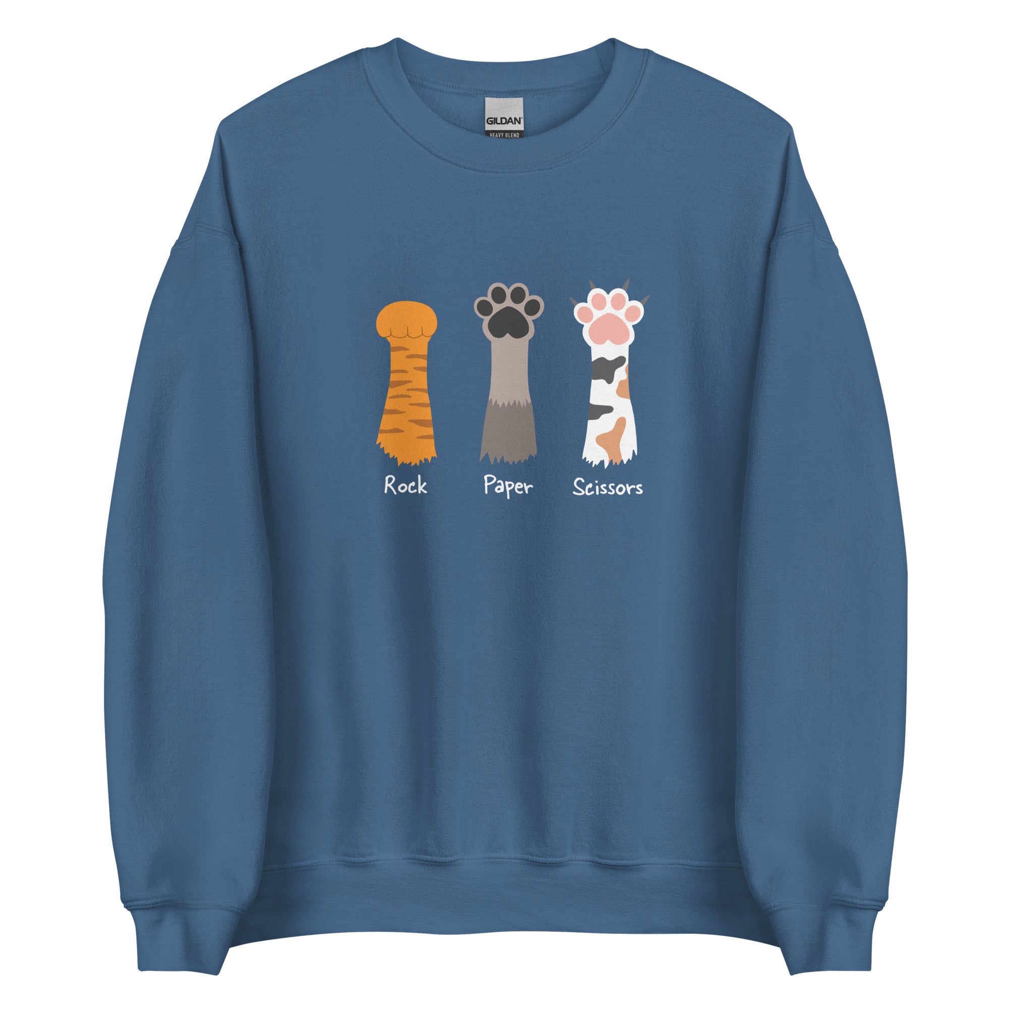 Premium Rock Paper Scissors Crewneck Sweatshirt - Ultimate Comfort & Style