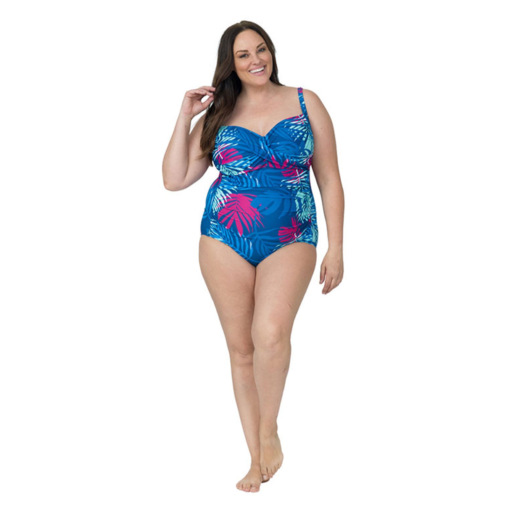 Ultimate Caribbean Bliss: Full Coverage One-Piece Swimsuit