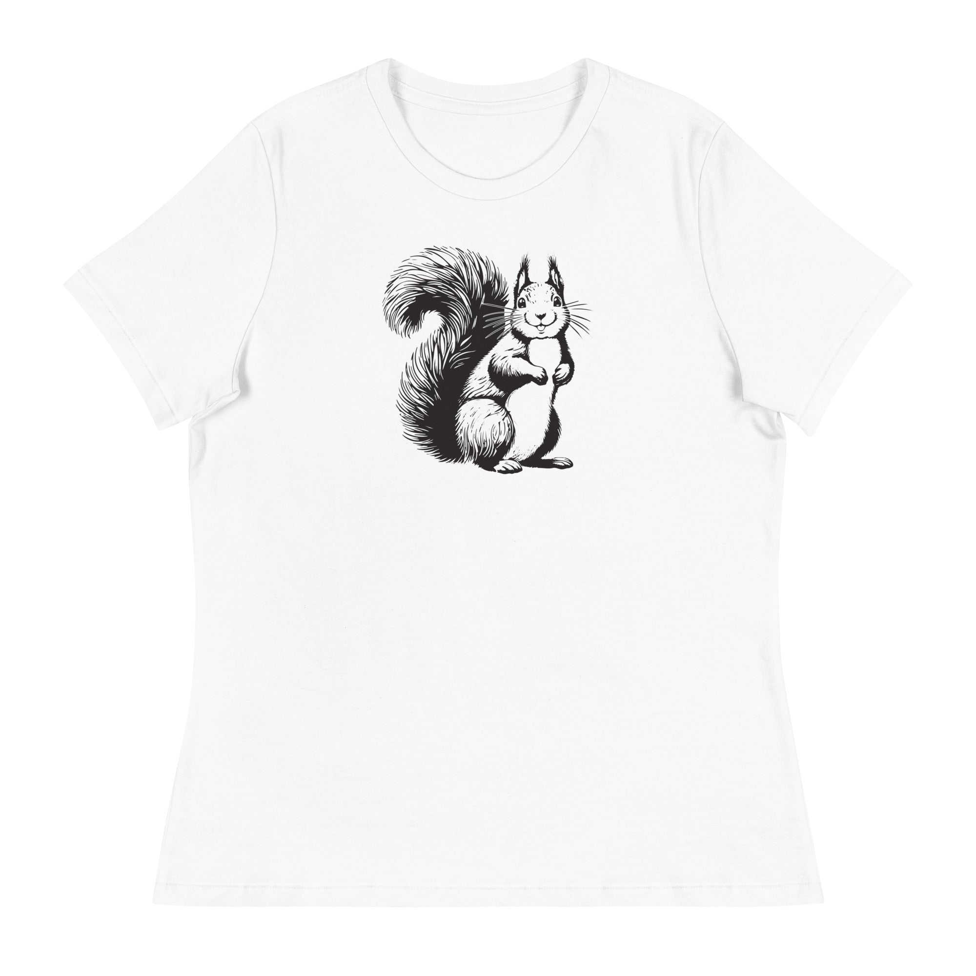 Premium Sweet Squirrel Women's Relaxed T-Shirt - Ultimate Comfort