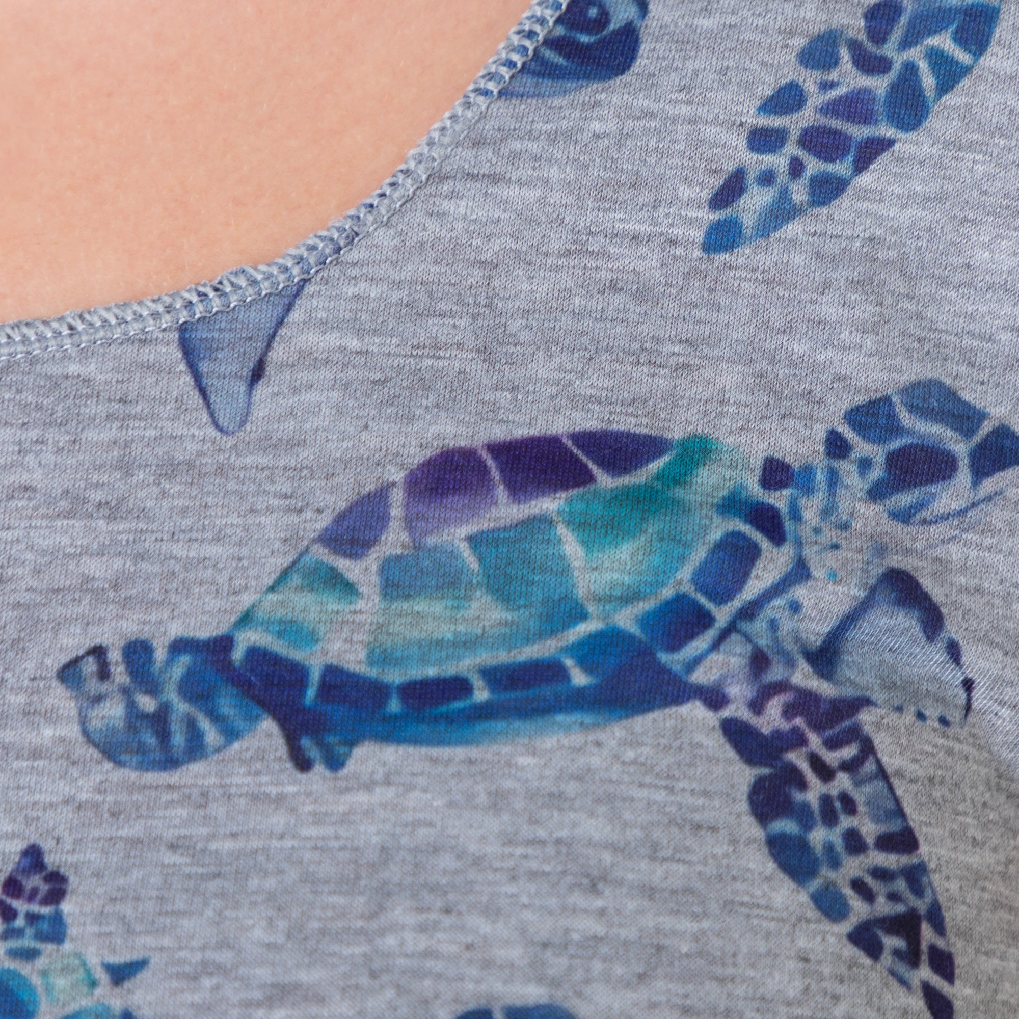 Premium Sea Turtle All-Over Print Tank Top