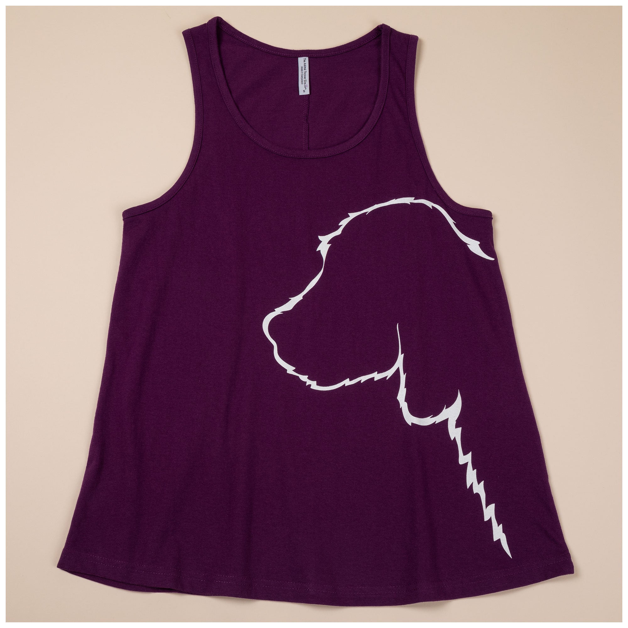 Premium Pet Silhouette Tank Top - Ultimate Casual Wear for Dog Lovers