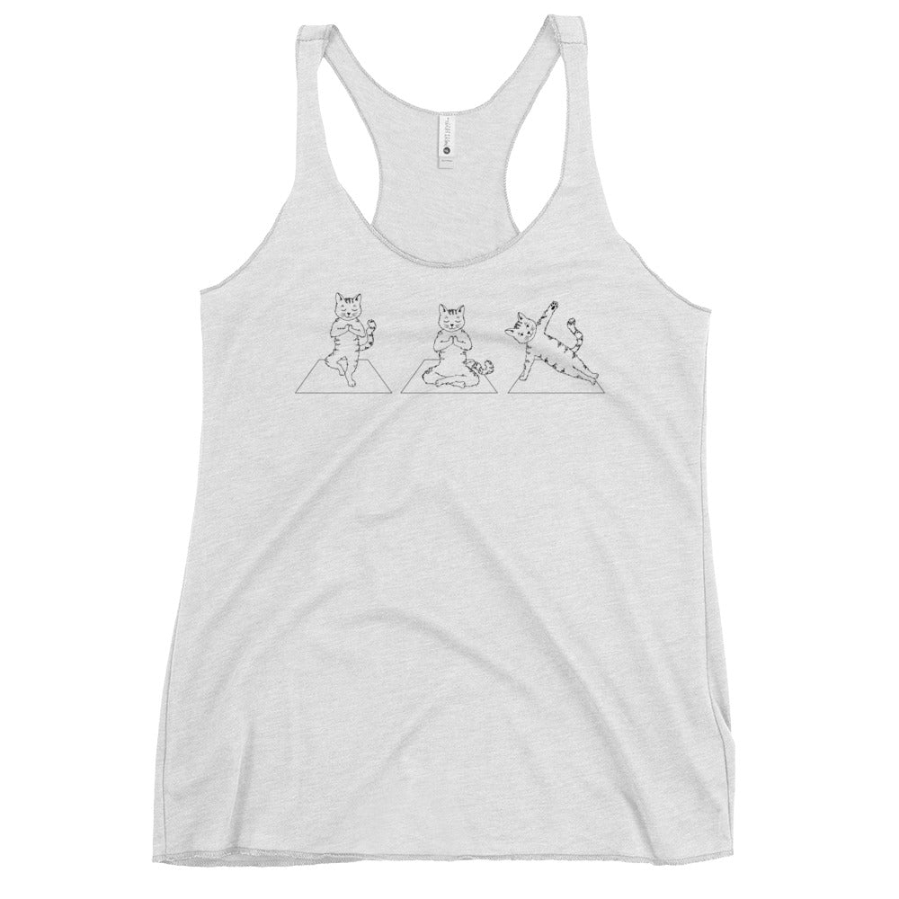 Premium Cat Yoga Pose Tank Top - Ultimate Comfort for Active Lifestyles