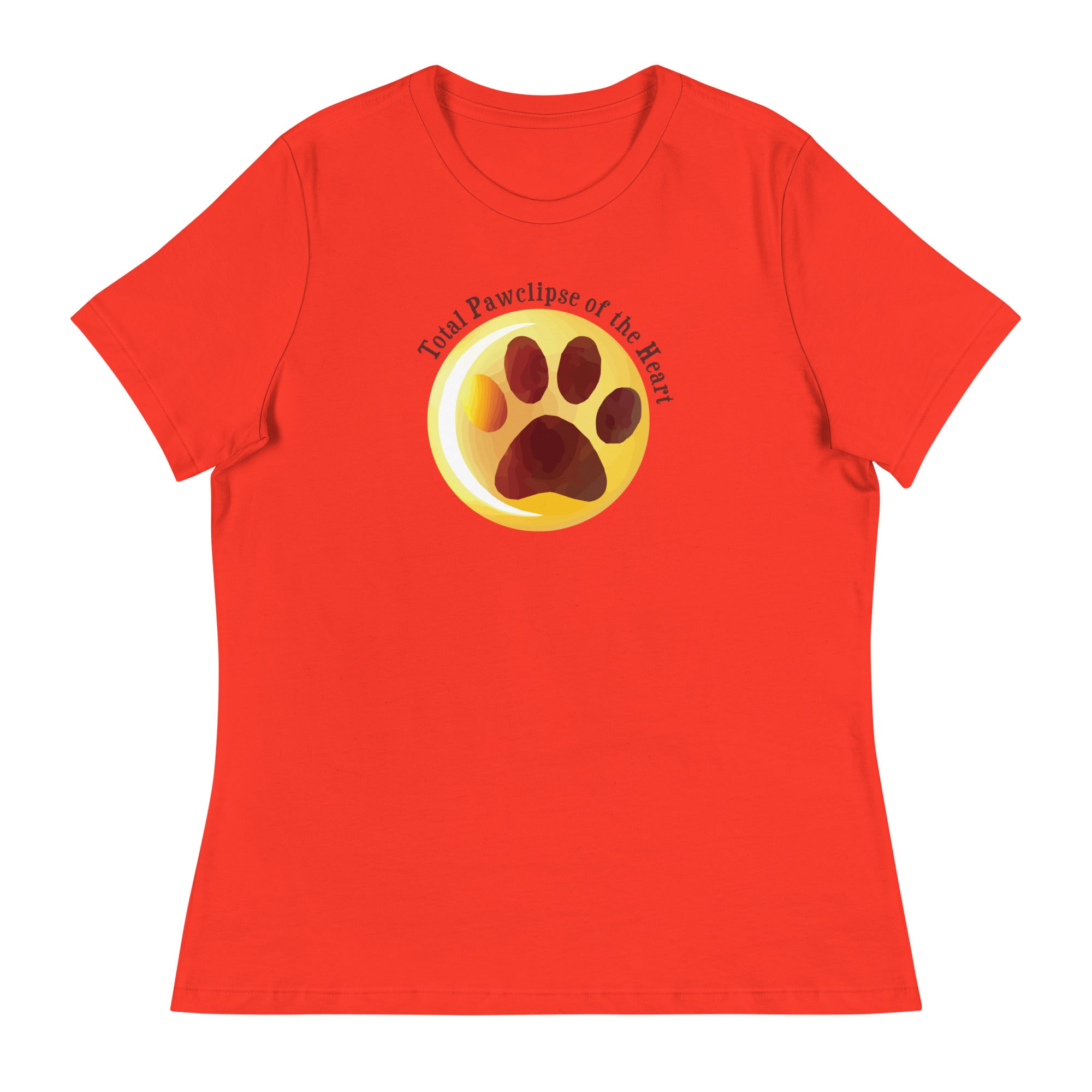 Premium Total Pawclipse Of The Heart Women's Relaxed Fit T-Shirt