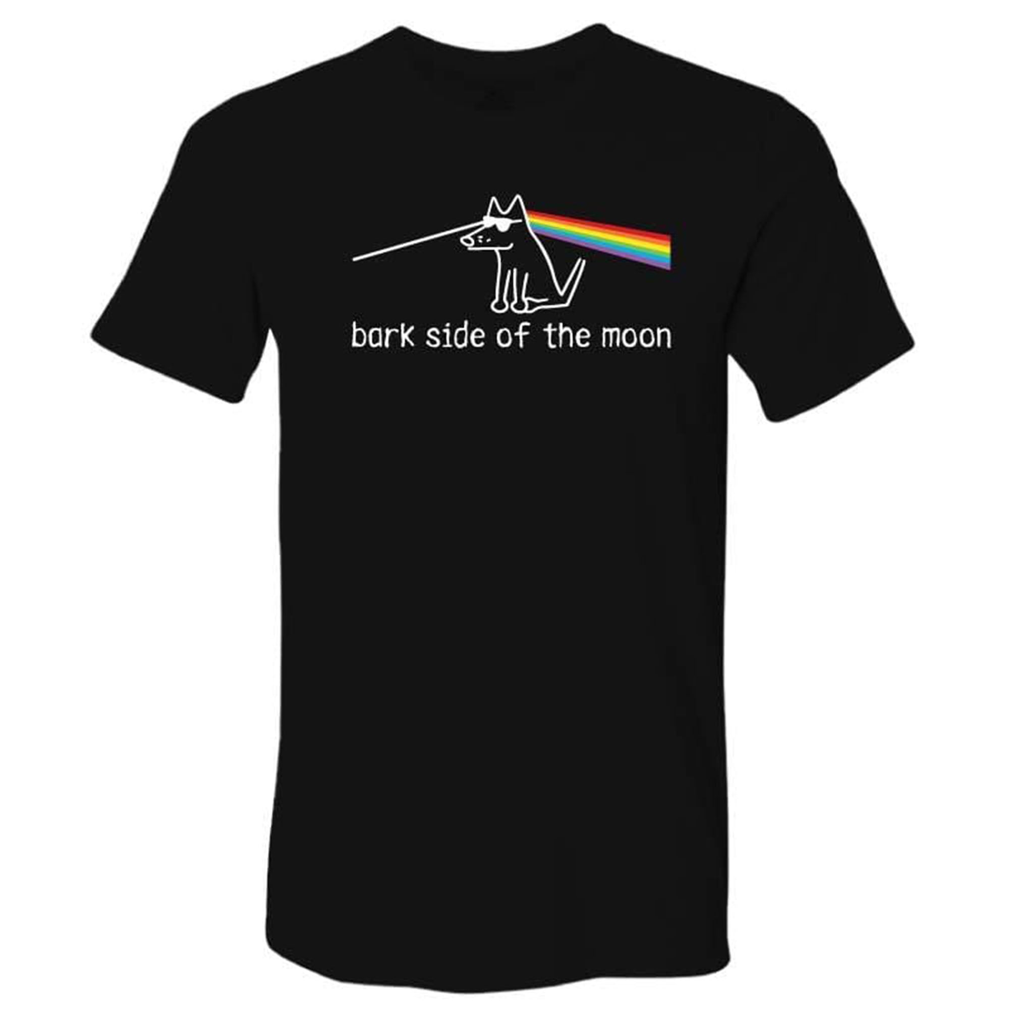 Teddy the Dogâ?Bark Side of the Moon Premium T-Shirt